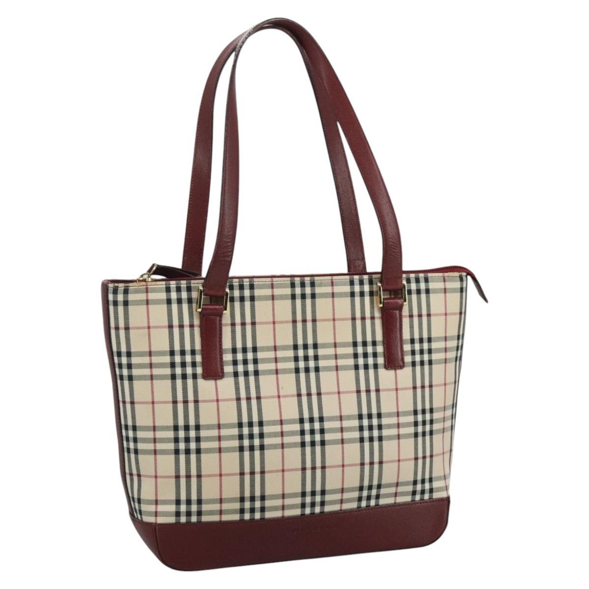 Burberry Burberry Nova Check Tote canvas check pattern Size ONE SIZE - 1 Thumbnail