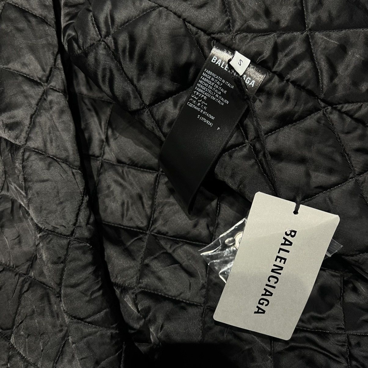 Balenciaga Balenciaga Oversized Leather Trucker Jacket Size US M / EU 48-50 / 2 - 5 Thumbnail