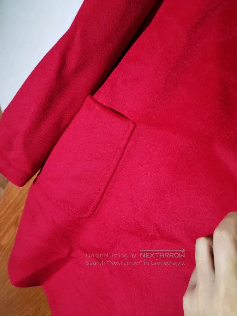 Max Mara Max Mara Long Red Coat Size XXS / US 00 / IT 34 - 7 Thumbnail