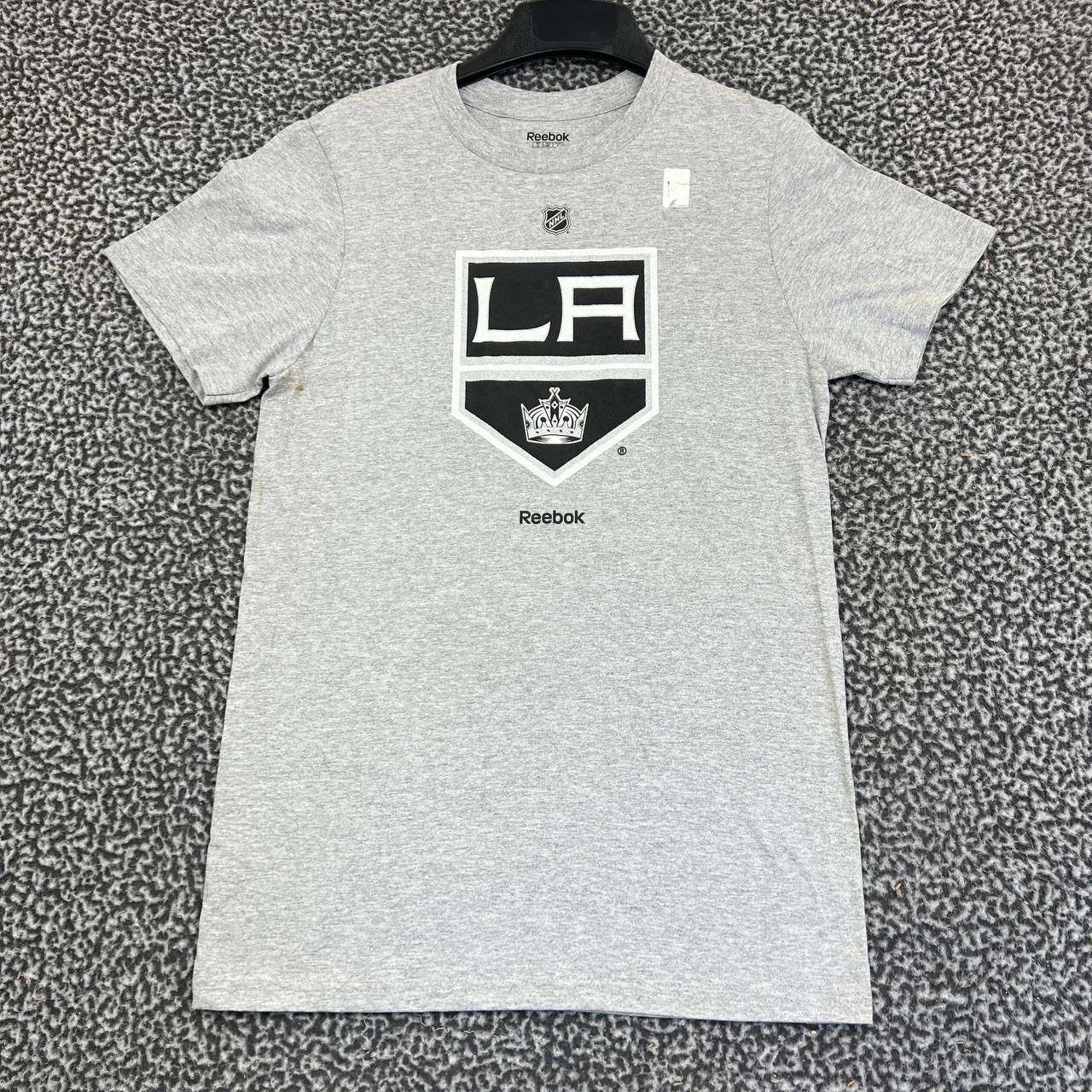 Reebok Los Angeles LA Kings Shirt Men Short Sleeve Crew Neck S Size US S / EU 44-46 / 1 - 1 Thumbnail