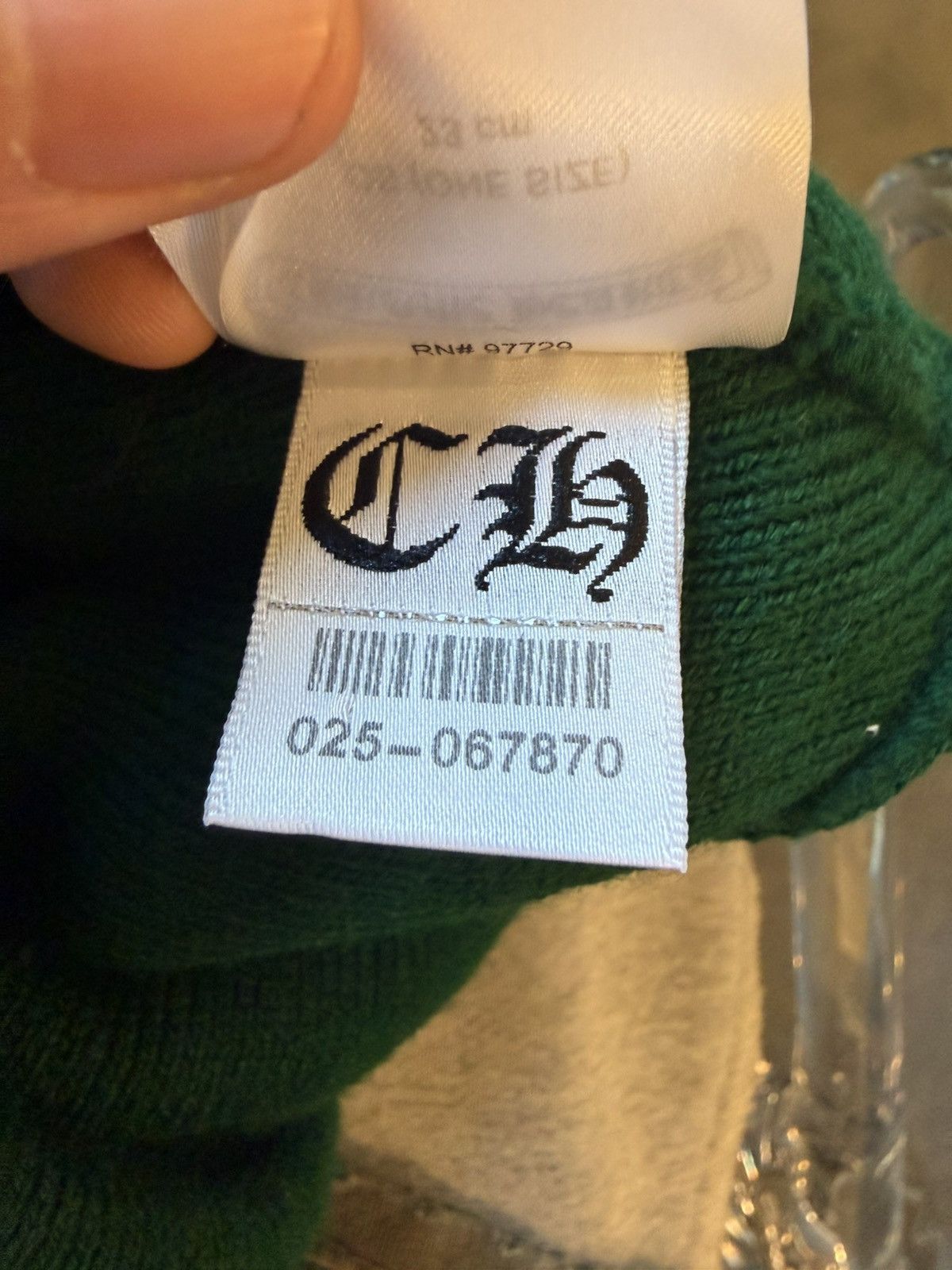 Chrome Hearts RARE! CHROME HEARTS Matty Boy MATTY BOY beanie Green Size ONE SIZE - 6 Thumbnail