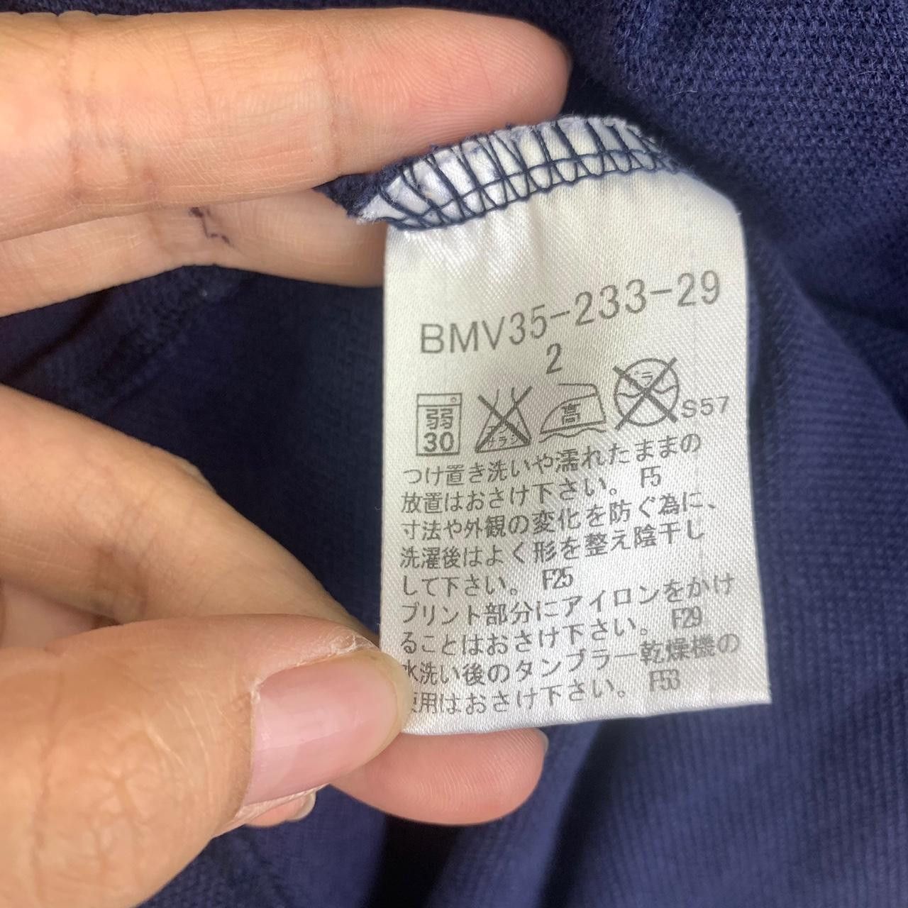 Vintage Vintage BURBERRY BLACK LABEL Twin Tipped Polo Tee Size M / US 6-8 / IT 42-44 - 7 Thumbnail