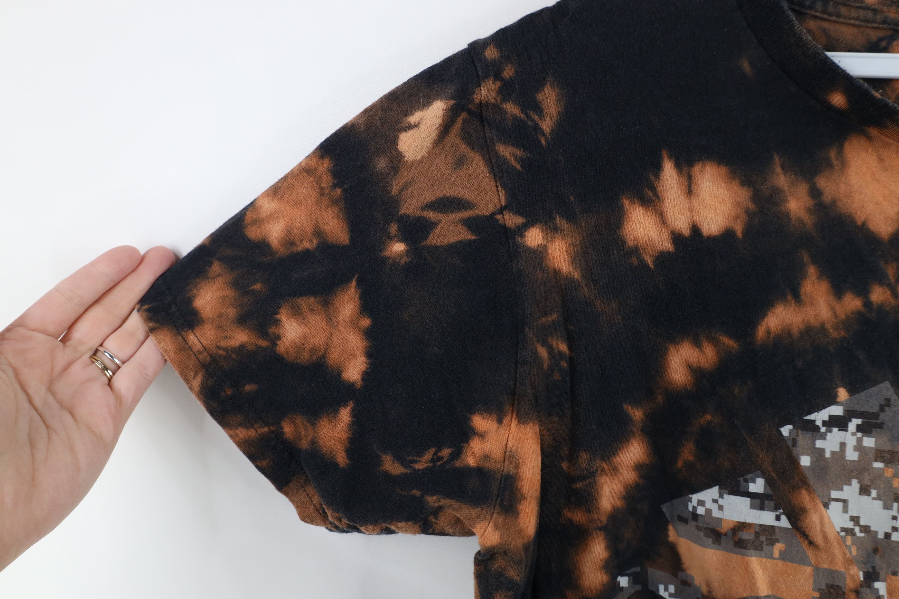 Adidas × Vintage Vintage Y2K Adidas Acid Wash Digi Camouflage Big Log T-Shirt Size US M / EU 48-50 / 2 - 6 Thumbnail