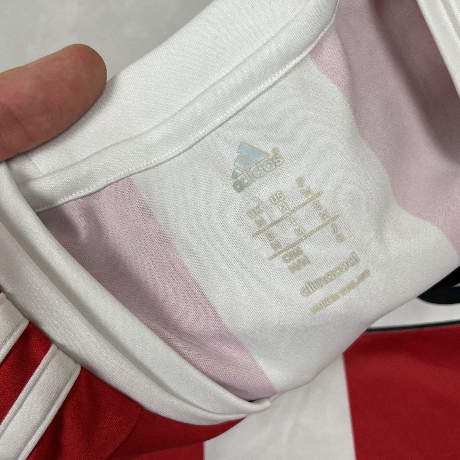 Adidas Adidas Climacool Men's White Red Sunderland A.F.C. Jersey M Size US M / EU 48-50 / 2 - 7 Thumbnail