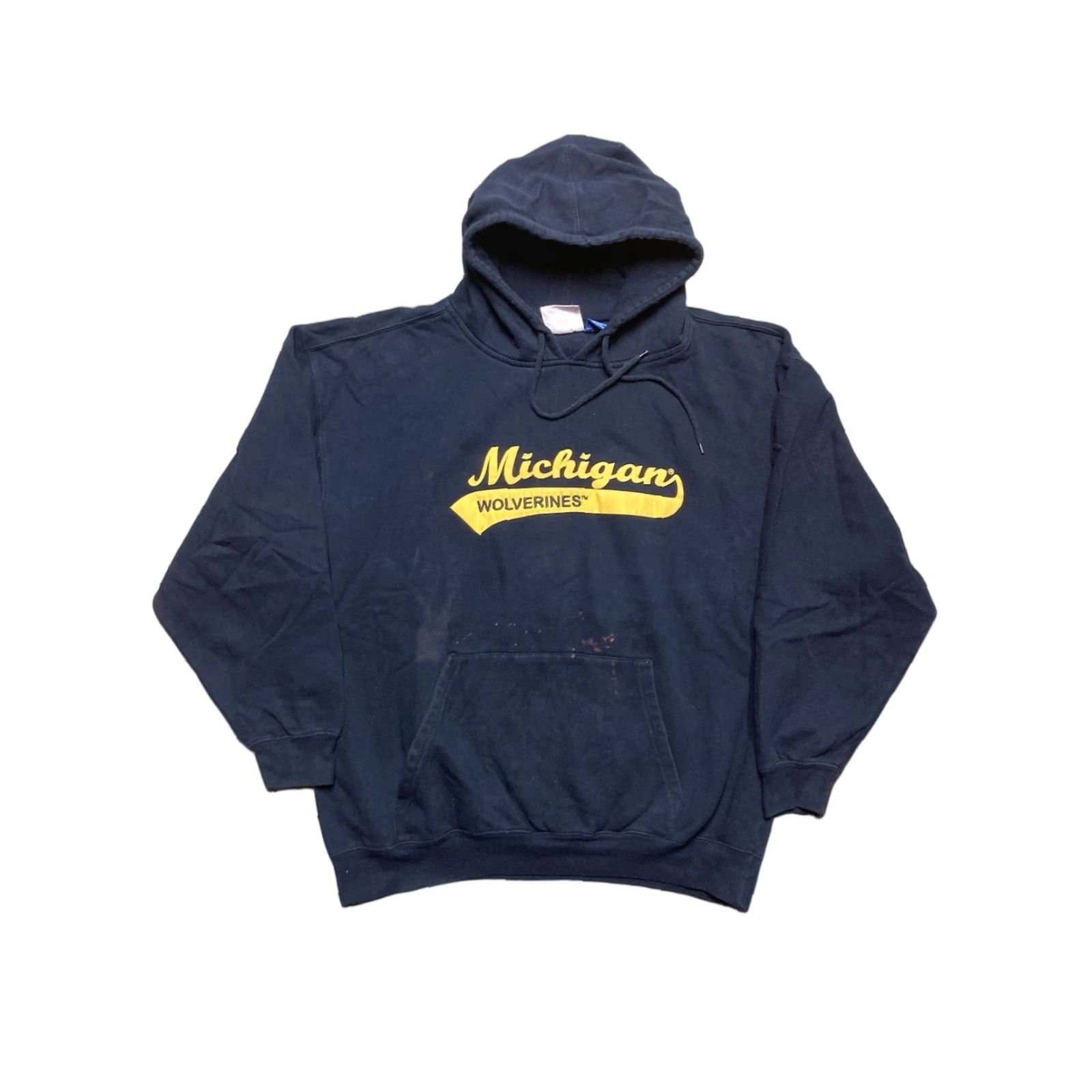 NCAA VINTAGE University Wolverines NCAA XL Pullover Hoodie Men Blue Size US XL / EU 56 / 4 - 1 Thumbnail