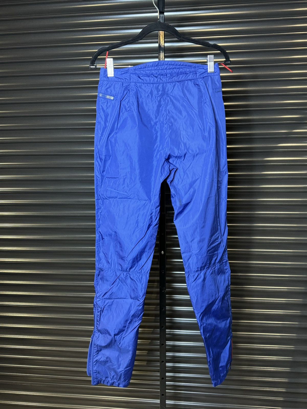 Prada Prada Linea Rossa Teflon Nylon Blue Track Pants With Tags Size US 30 / EU 46 - 9 Thumbnail