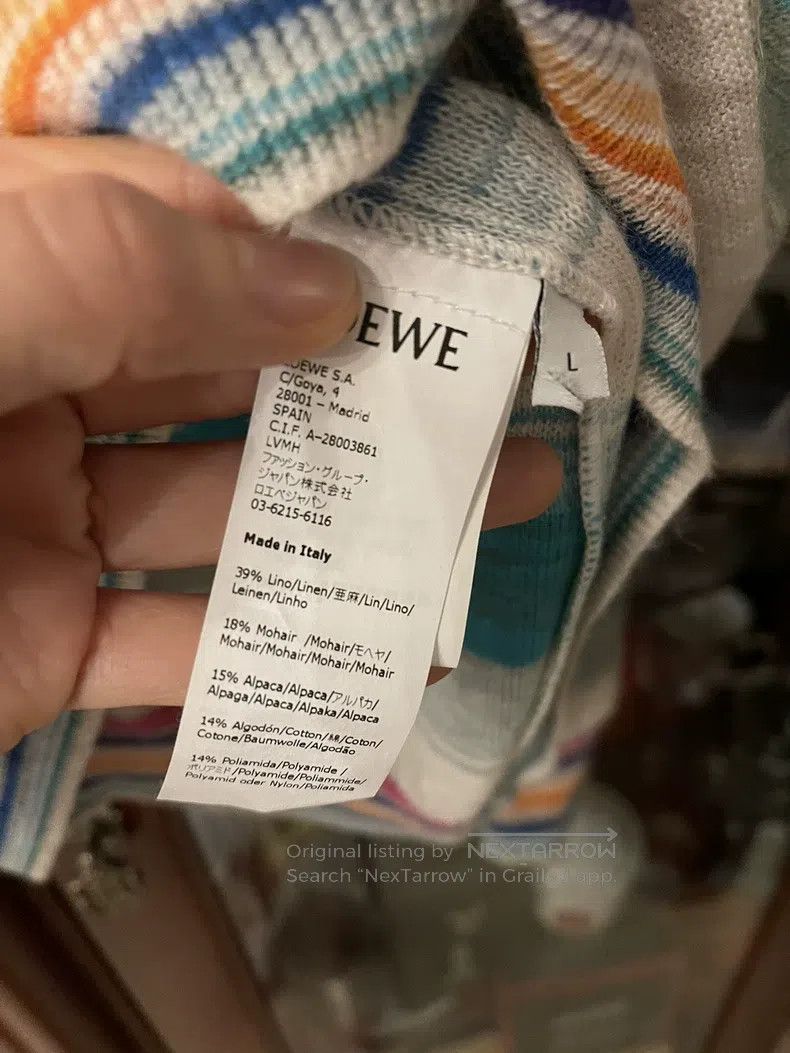Loewe Loewe Rainbow sweater Size L / US 10 / IT 46 - 3 Thumbnail