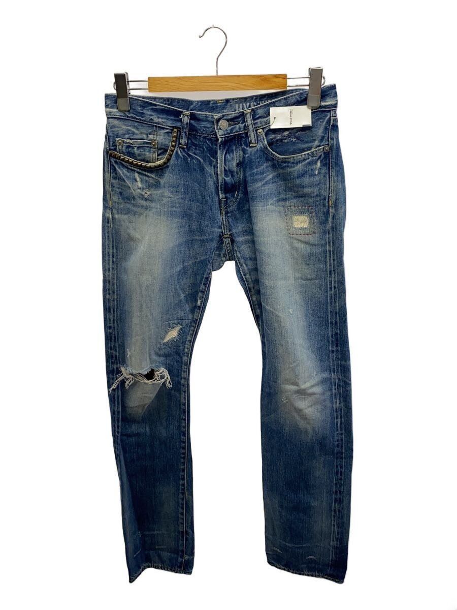 Hysteric Glamour Studded Distressed Jeans Size US 30 / EU 46 - 1 Thumbnail