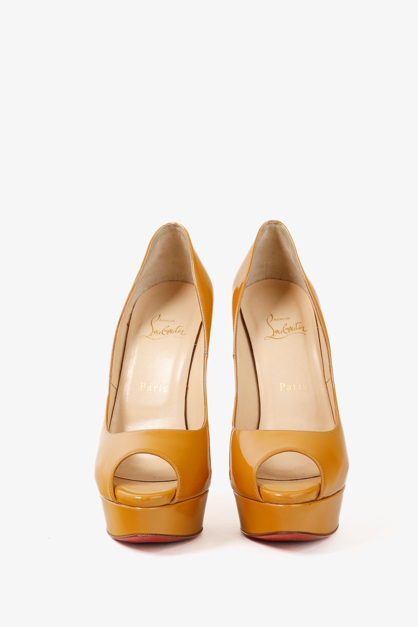 Christian Louboutin Christian Louboutin Lady Peep 150 Peep-Toe Platform Pumps Size US 8.5 / IT 38.5 - 2 Thumbnail