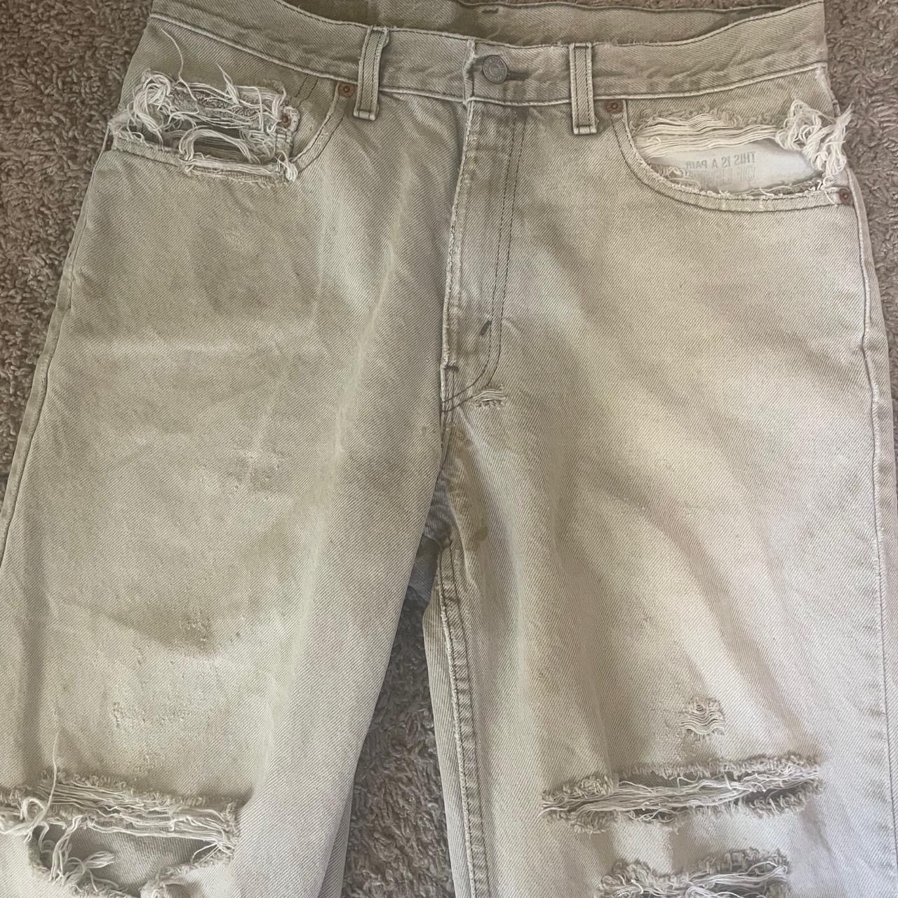 Levi's Baggy Beige Levi’s Jeans Size US 31 - 1 Thumbnail