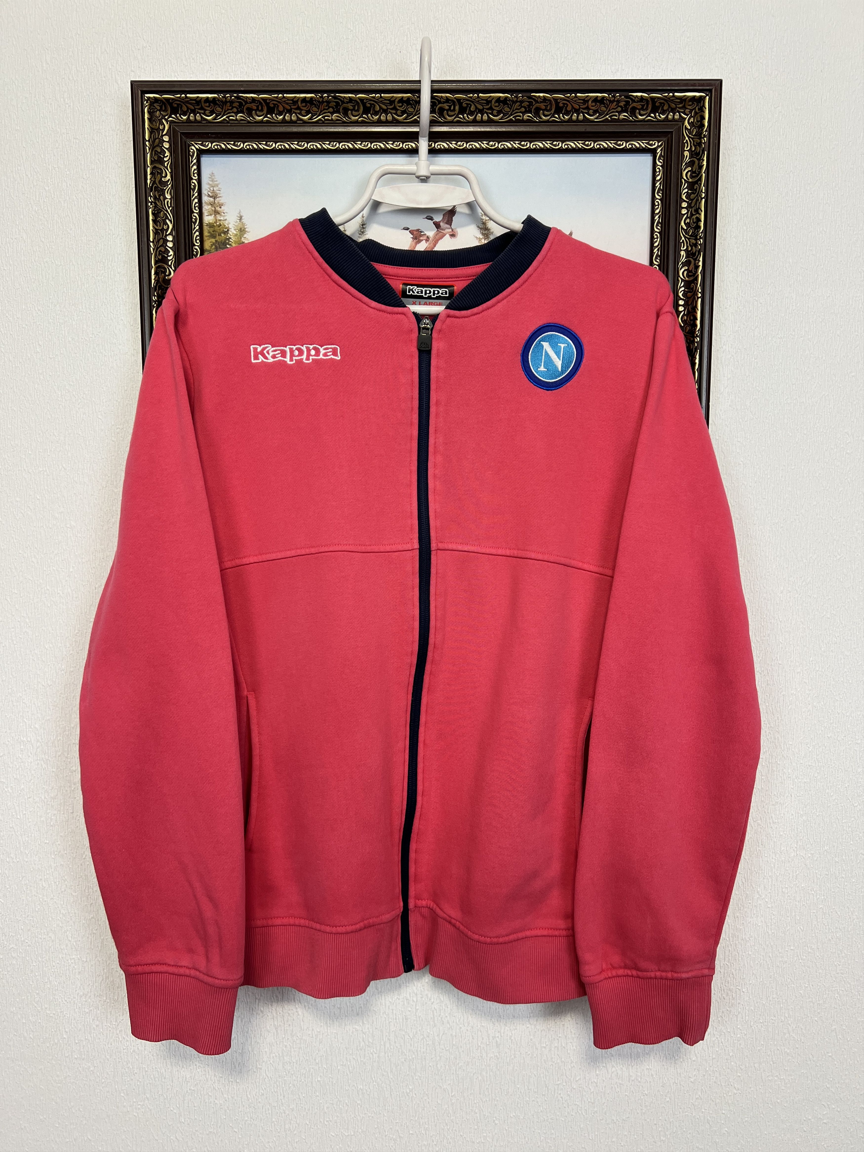 Kappa Vintage Kappa Napoli Football Jacket Track Top Soccer Rare Size XL / US 12-14 / IT 48-50 - 1 Thumbnail