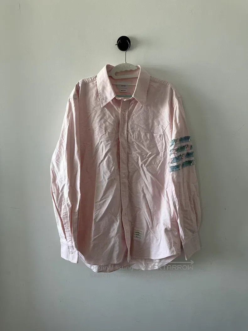 Thom Browne Thom Browne Pink armband shirt Size US XXL / EU 58 / 5 - 1 Thumbnail