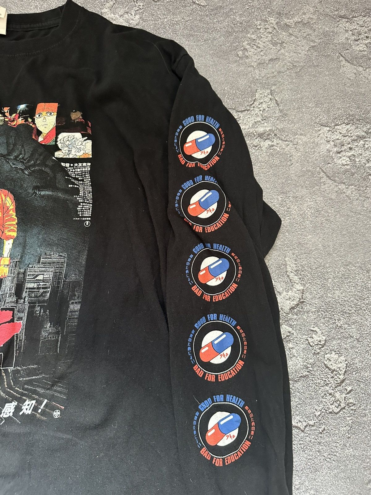 Anime Akira Vintage Anime Movie Long Sleeve Shirt Size US XL / EU 56 / 4 - 6 Thumbnail