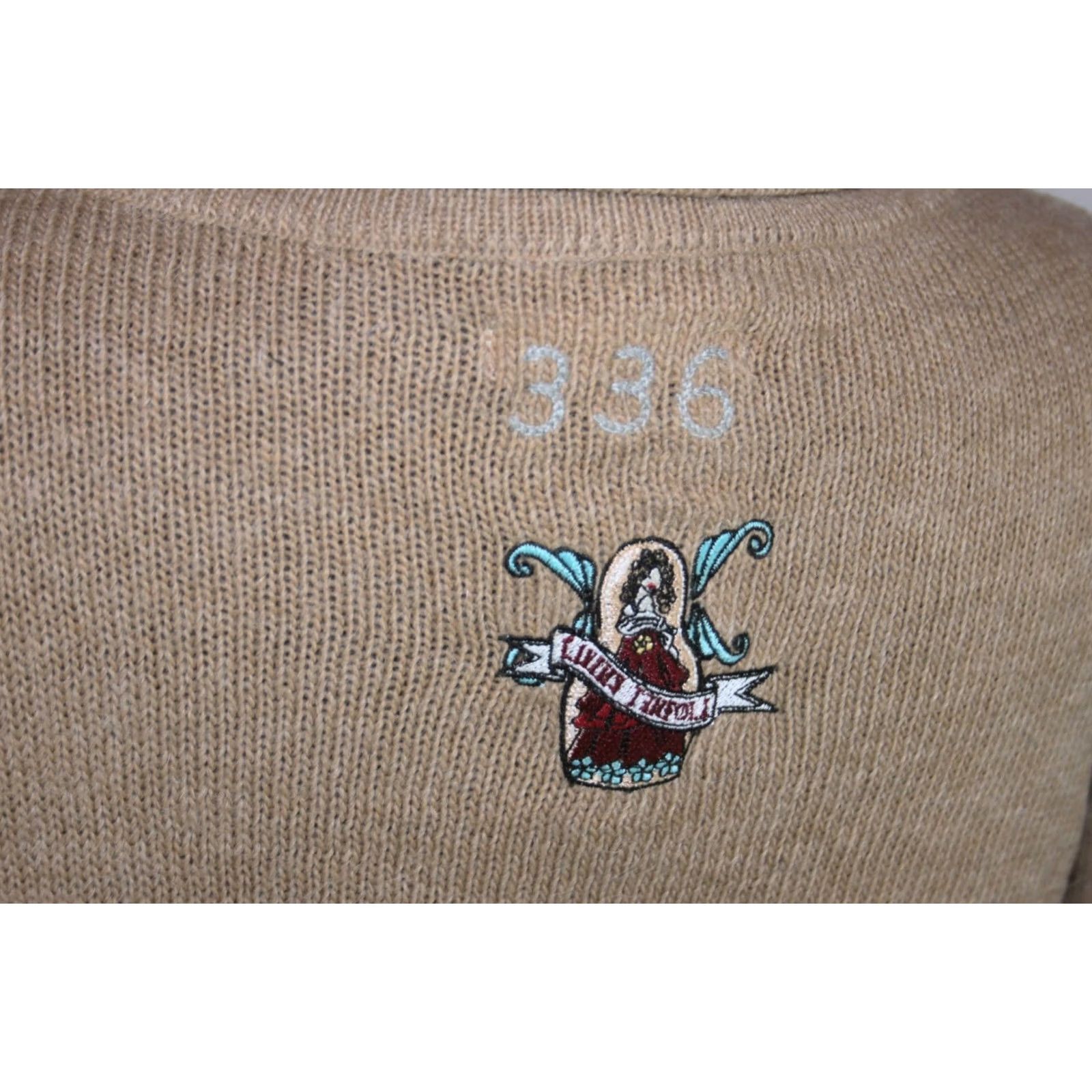 Vintage Odd Molly Cardigan Womens Brown Wool Alpaca Size 3 Long Brown Cardigan Womens Size XS / US 0-2 / IT 36-38 - 6 Thumbnail