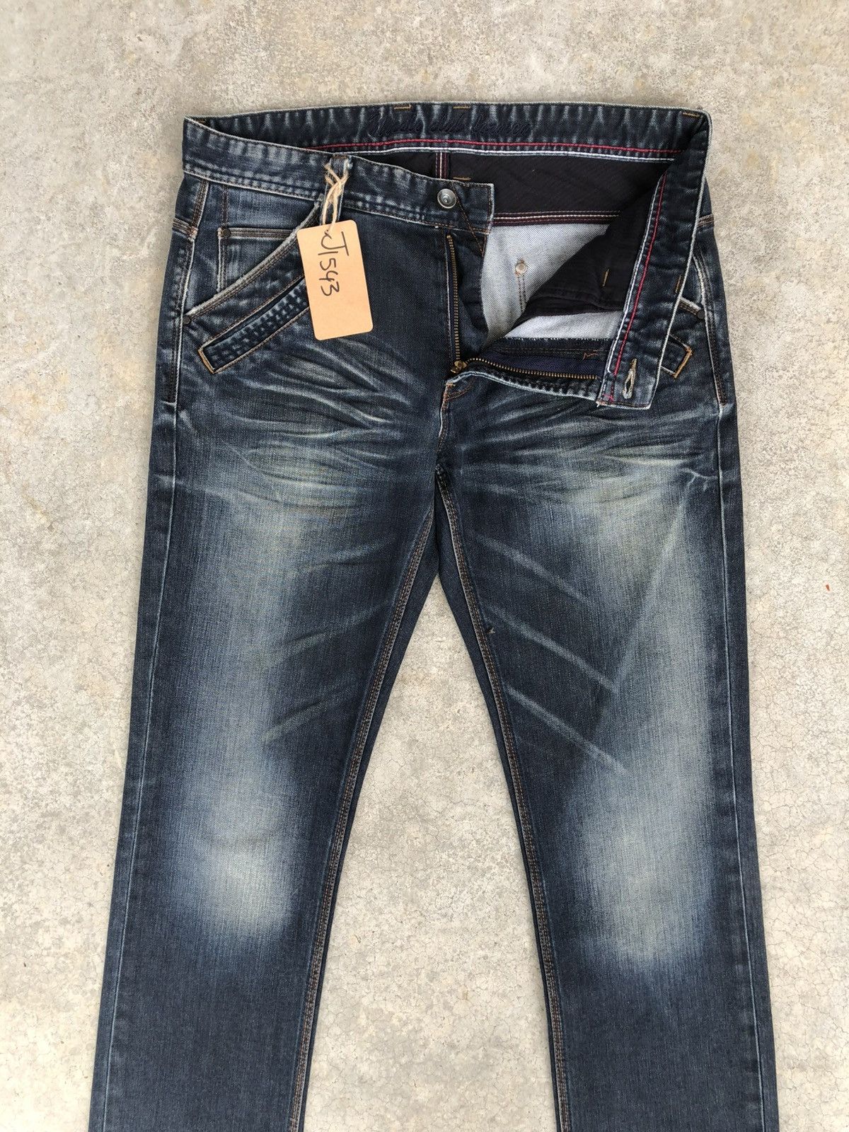 Who Decides War Nicole Club Flared Jeans Distressed Jeans Size US 34 / EU 50 - 5 Thumbnail