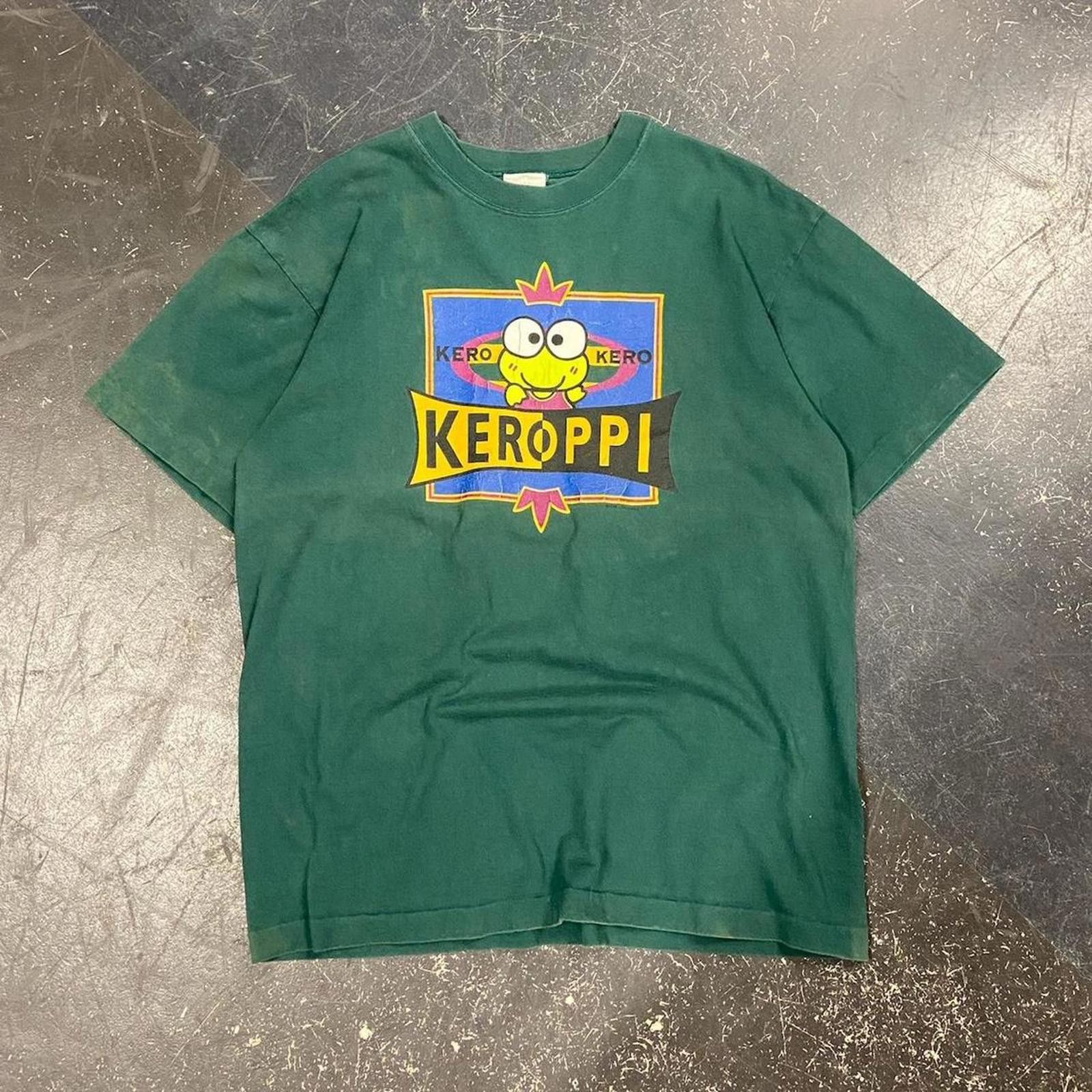 Vintage 1988 Keroppi Japanese Cartoon Tee Size US L / EU 52-54 / 3 - 1 Thumbnail