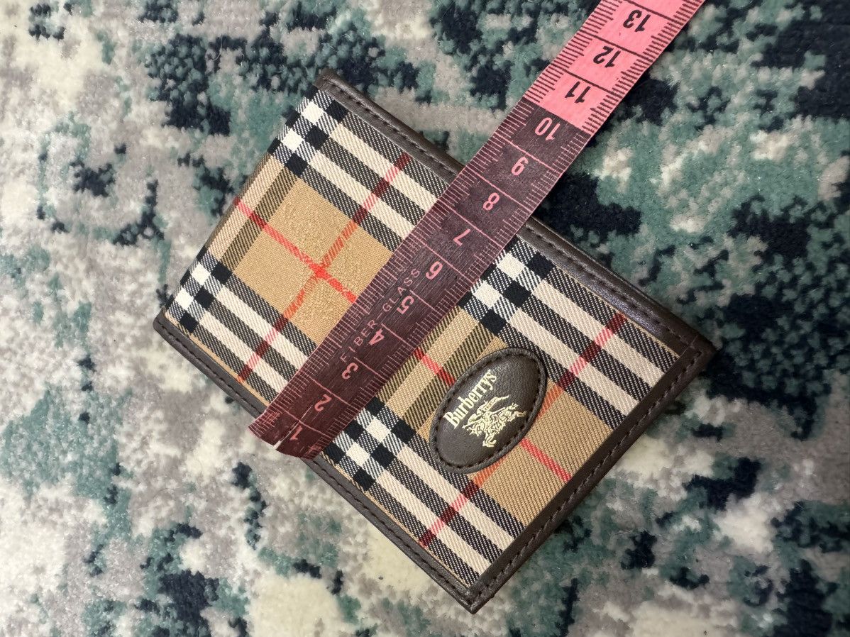 Burberry VINTAGE BURBERRY BIFOLD CARD HOLDER NOVA CHECK Size ONE SIZE - 6 Thumbnail