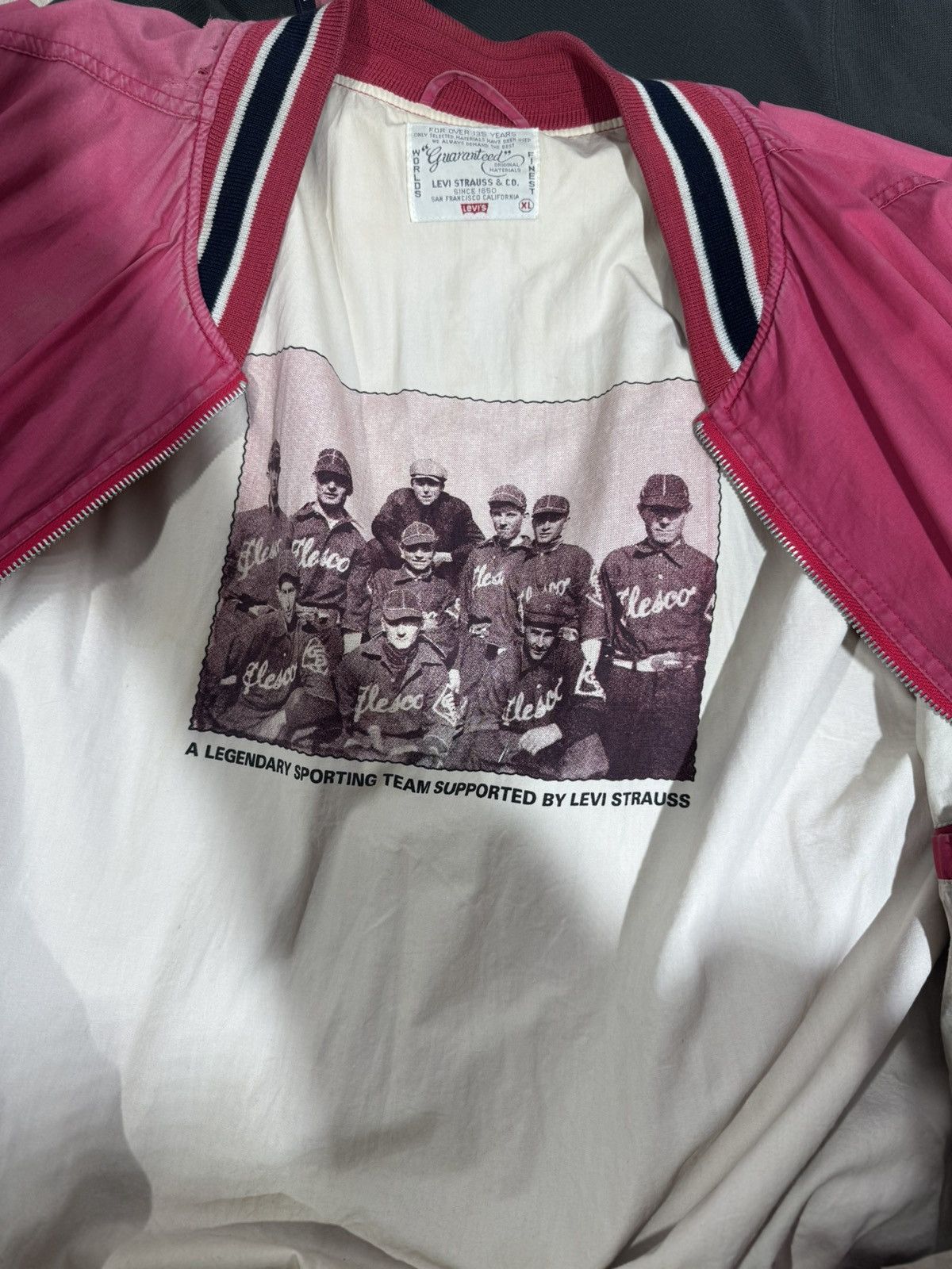 Levi's Vintage Clothing Vintage Levi’s Varsity Jacket team 1960-70s made Korea Size US M / EU 48-50 / 2 - 2 Thumbnail