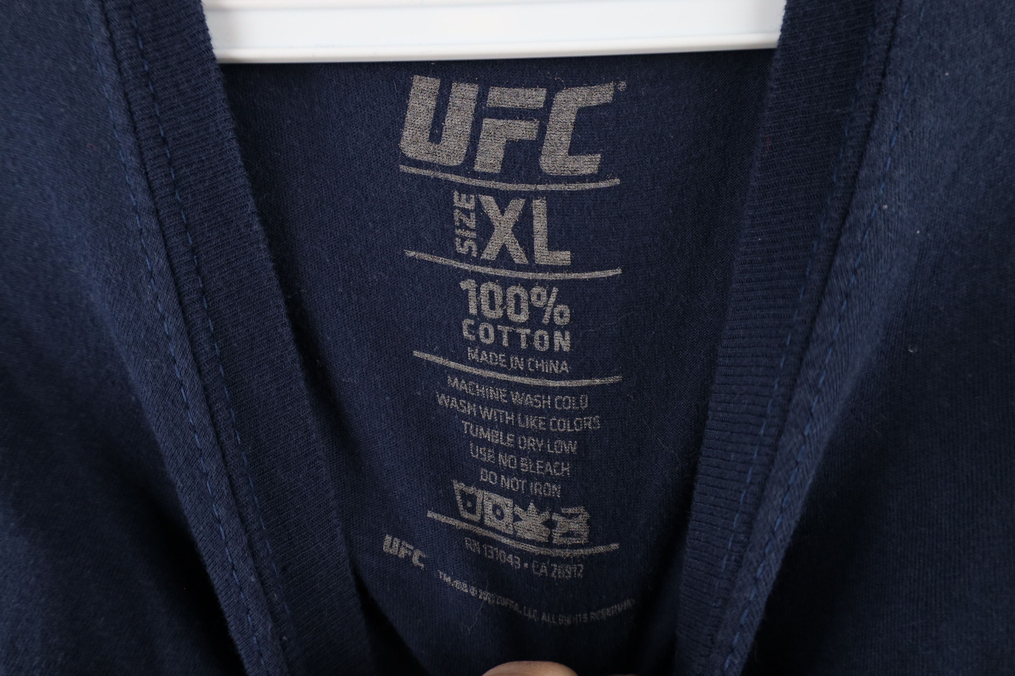 Vintage UFC Modelo Beer MMA Fighting Short Sleeve T-Shirt Navy Blue Size US XL / EU 56 / 4 - 6 Thumbnail