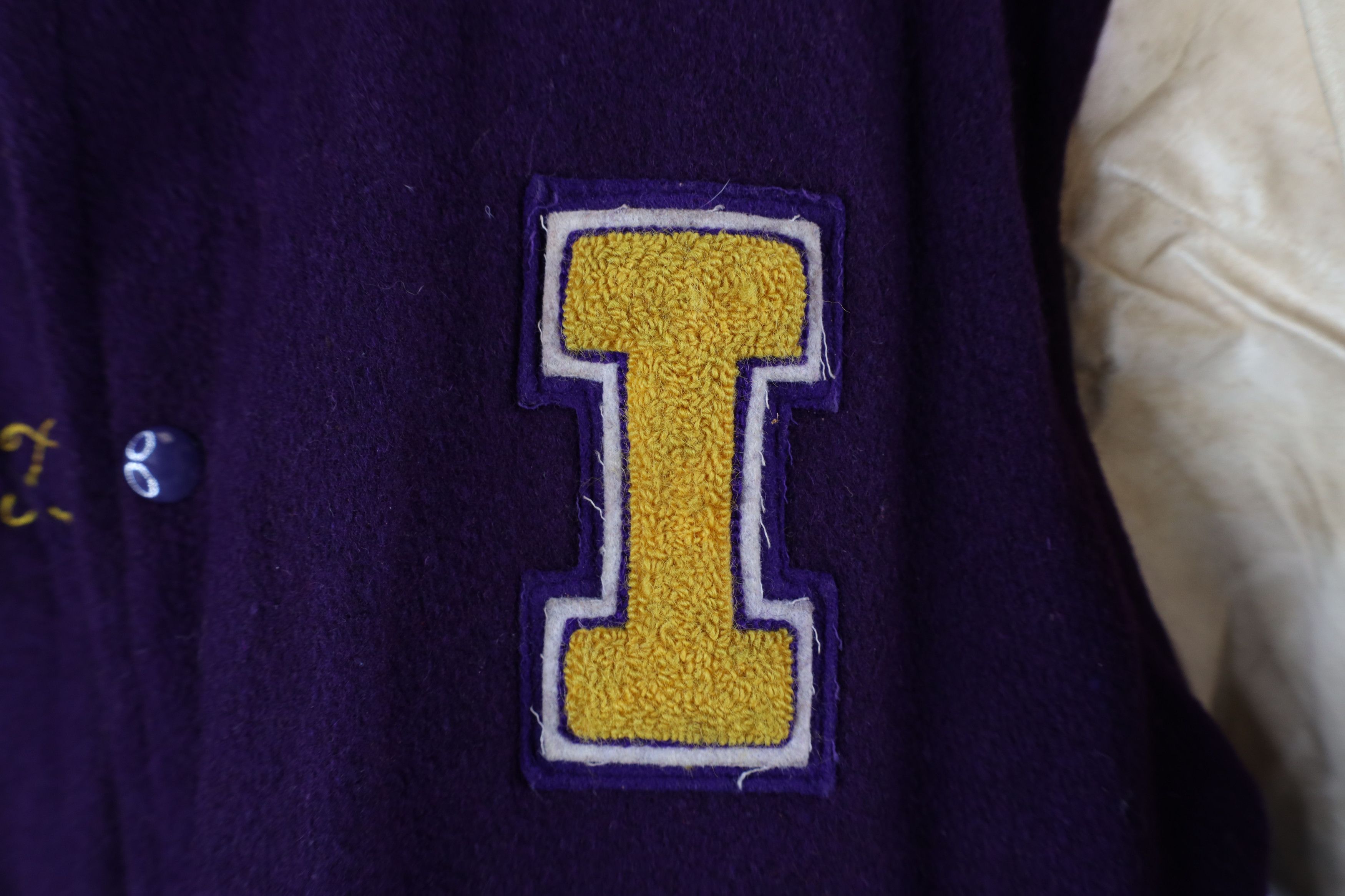 Vintage Vintage 60s 70s Islip Football Varsity Letterman Jacket USA Size US L / EU 52-54 / 3 - 4 Thumbnail