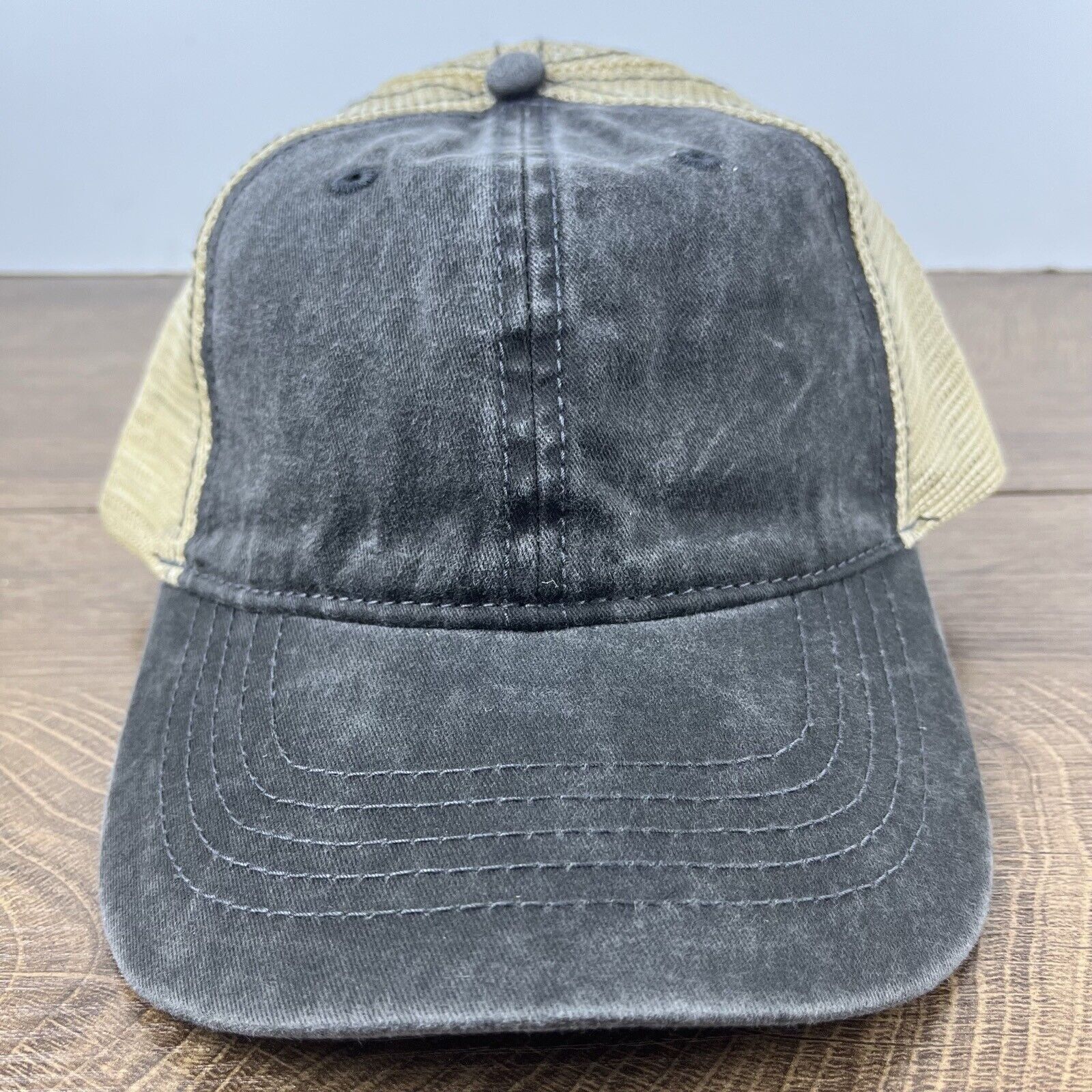 Other Gray Baseball Cap Hat Gray Cap Adjustable Hat Gray Adult Fit Size ONE SIZE - 3 Thumbnail