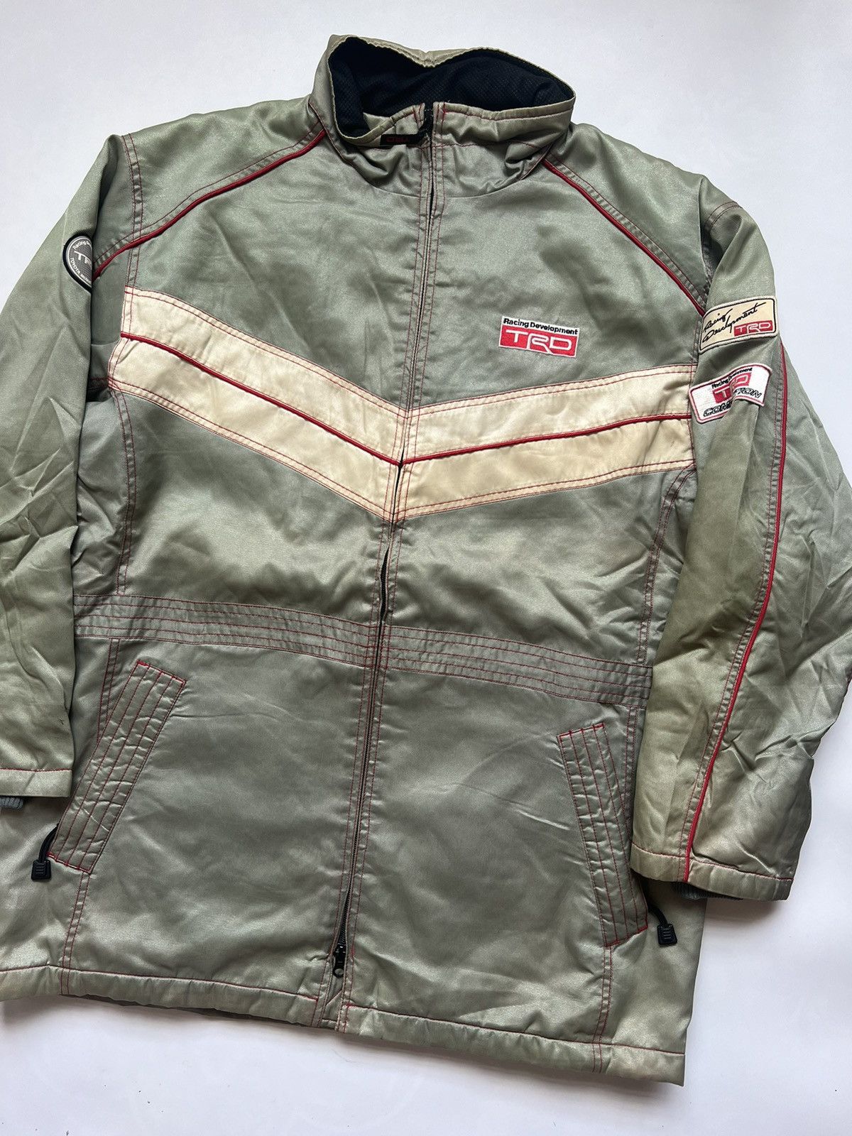Vintage Vintage TRD Toyota Racing Developement Long Jacket Size US XL / EU 56 / 4 - 4 Thumbnail