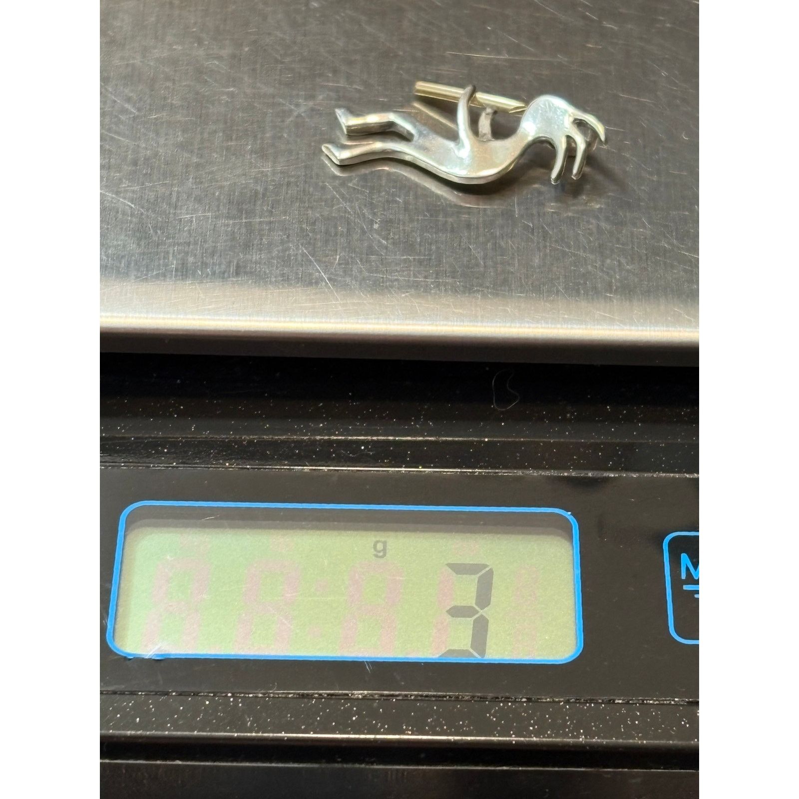 Other Vintage Kokopelli Flute Pendant Silver Tone Southwest Style Size ONE SIZE - 3 Thumbnail