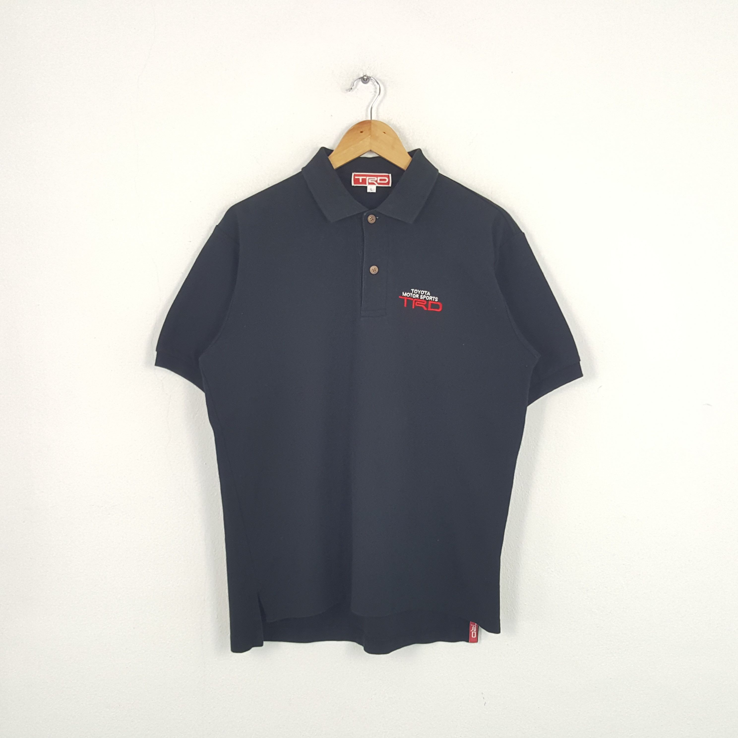 Japanese Brand × Vintage Vintage TRD Toyota Motorsports Japanese Racing Polos Size US L / EU 52-54 / 3 - 2 Thumbnail