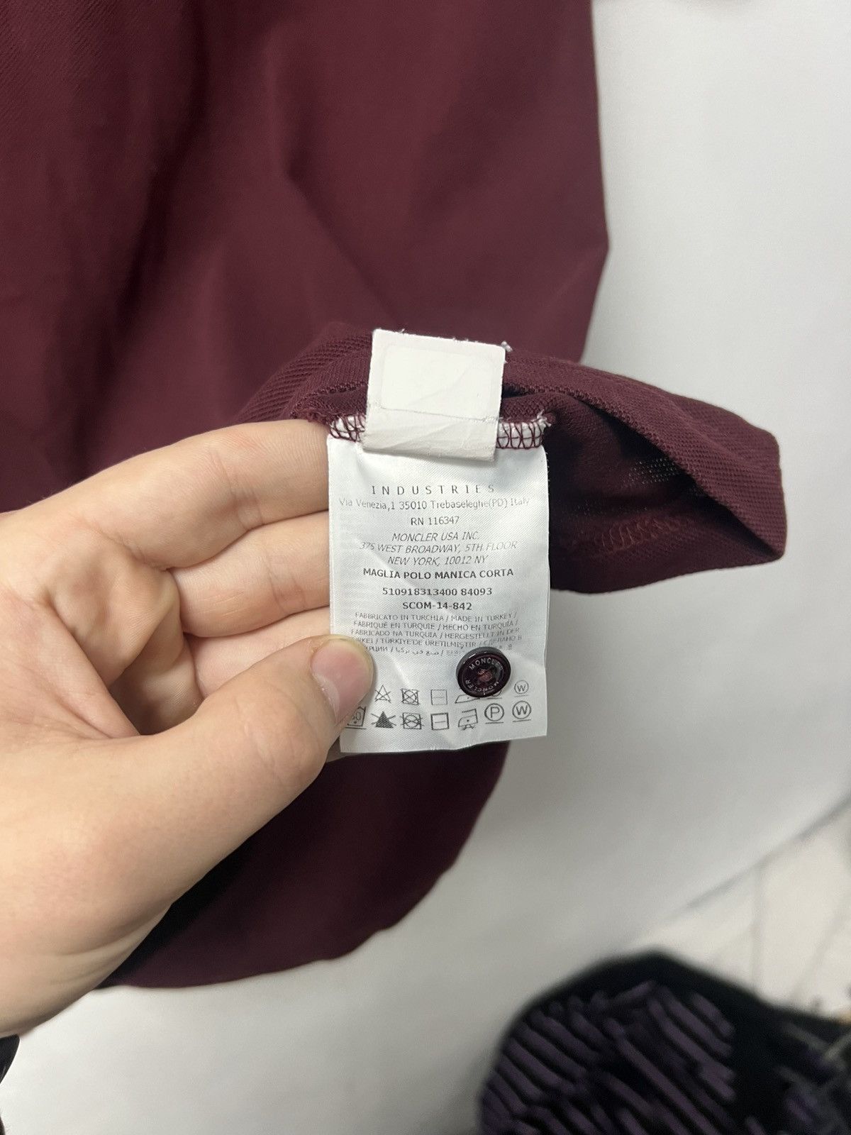Moncler Moncler Polo Shirt Size US XL / EU 56 / 4 - 8 Thumbnail