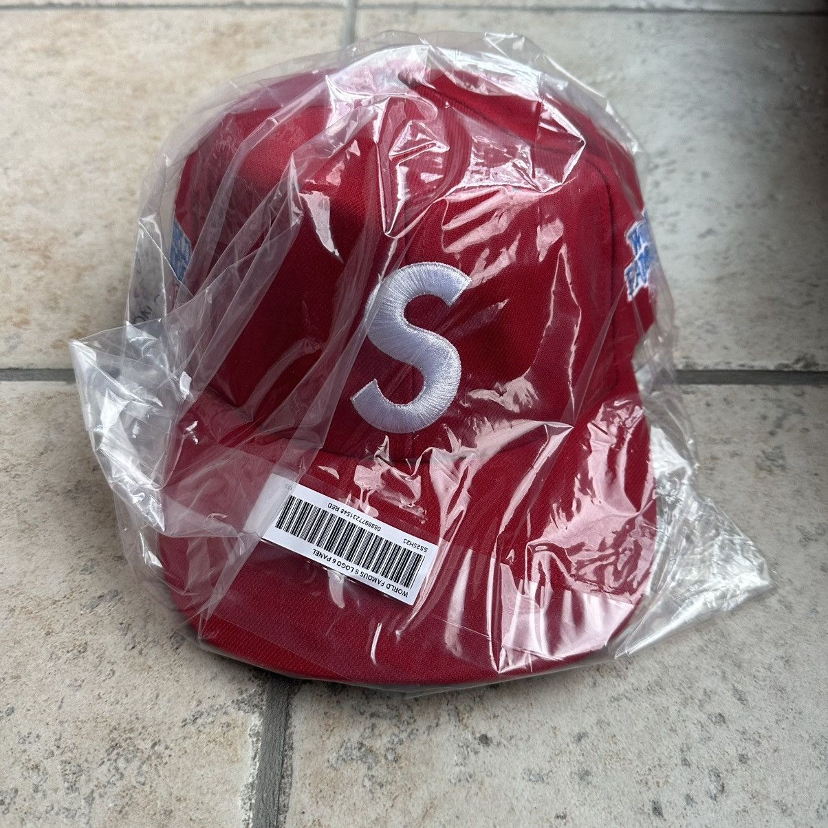 Supreme Supreme World Famous S Logo 6-Panel Red | Grailed