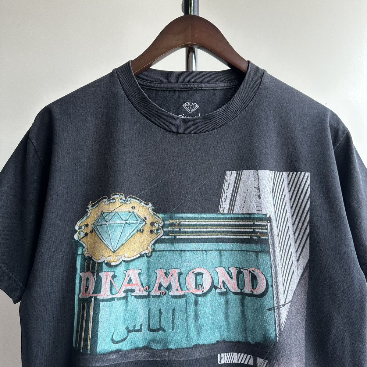 Diamond Supply Co. × Vintage VINTAGE DIAMOND SUPPLY CO TEE MADE IN USA Size US M / EU 48-50 / 2 - 2 Thumbnail
