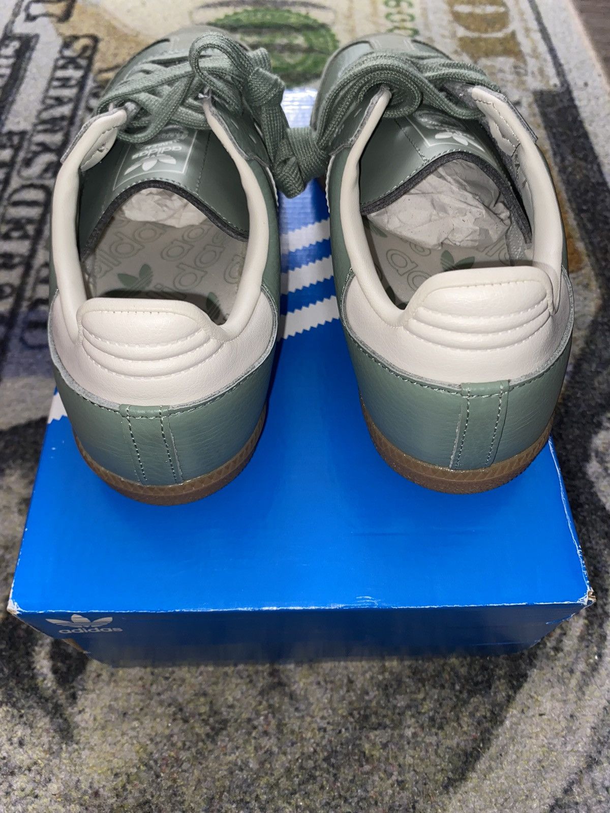 Adidas Adidas Samba OG Silver Green (5.5 Mens) Size US 6.5 / IT 36.5 - 5 Thumbnail