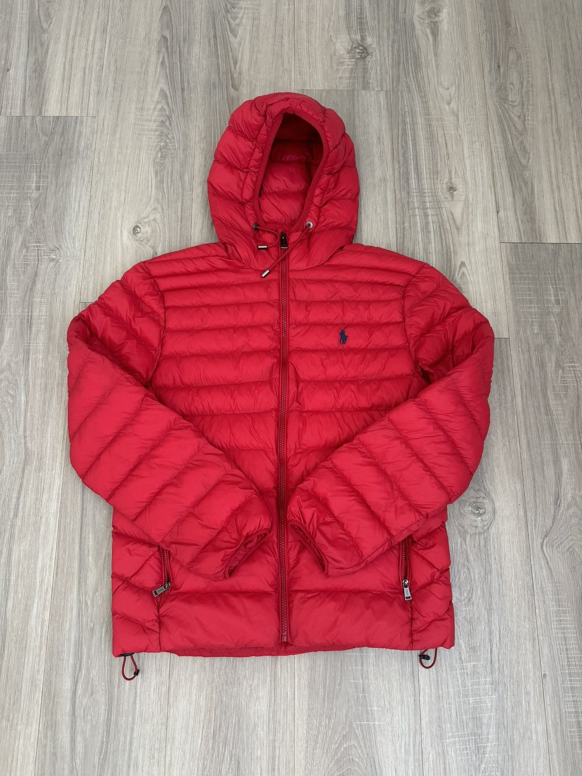 Polo Ralph Lauren rl polo red puffer coat jacket lightweight Size US S / EU 44-46 / 1 - 1 Thumbnail