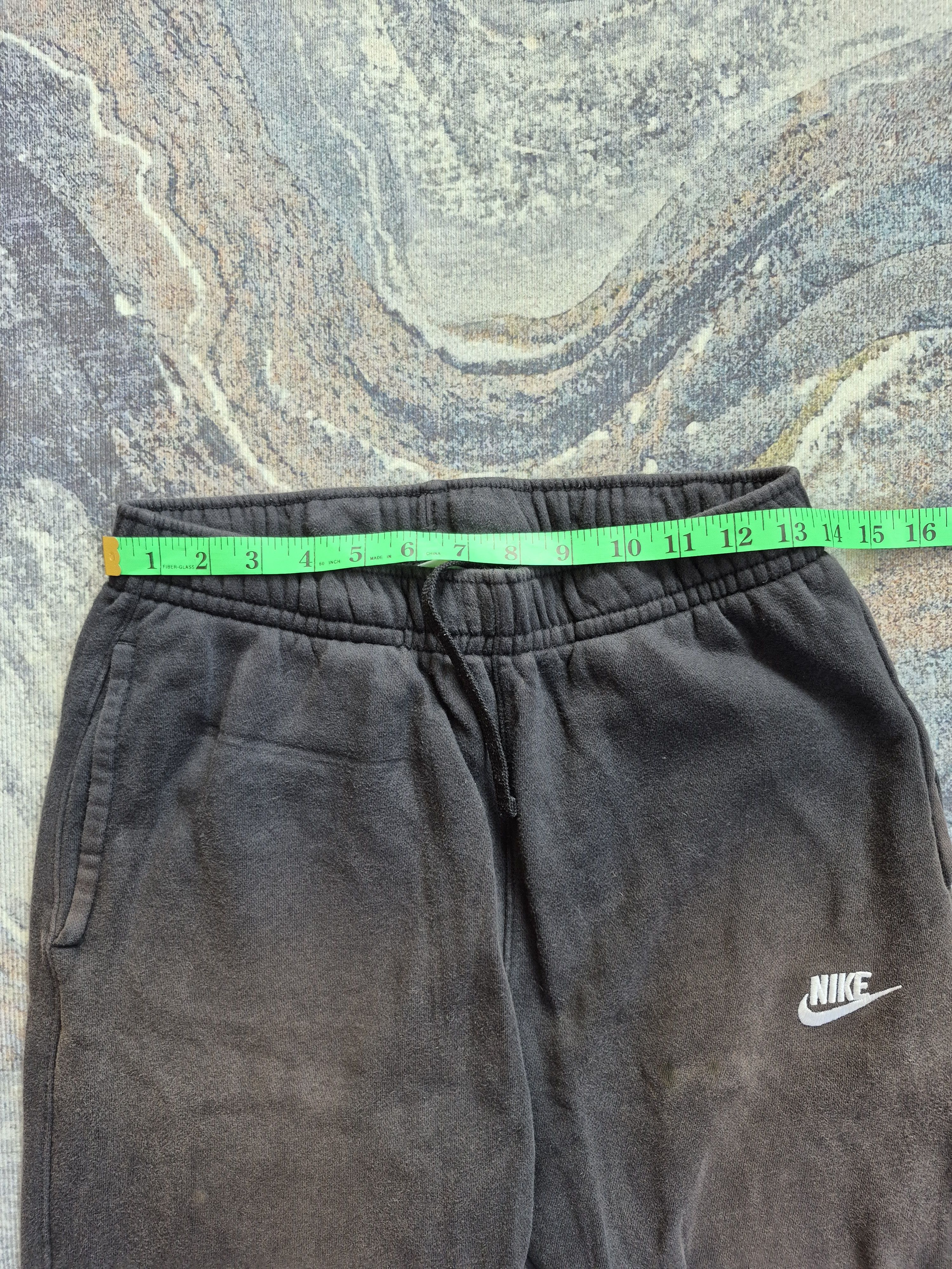Nike 🔥 Nike Small Swoosh Sweat Pants Joggers Size US 27 - 9 Thumbnail