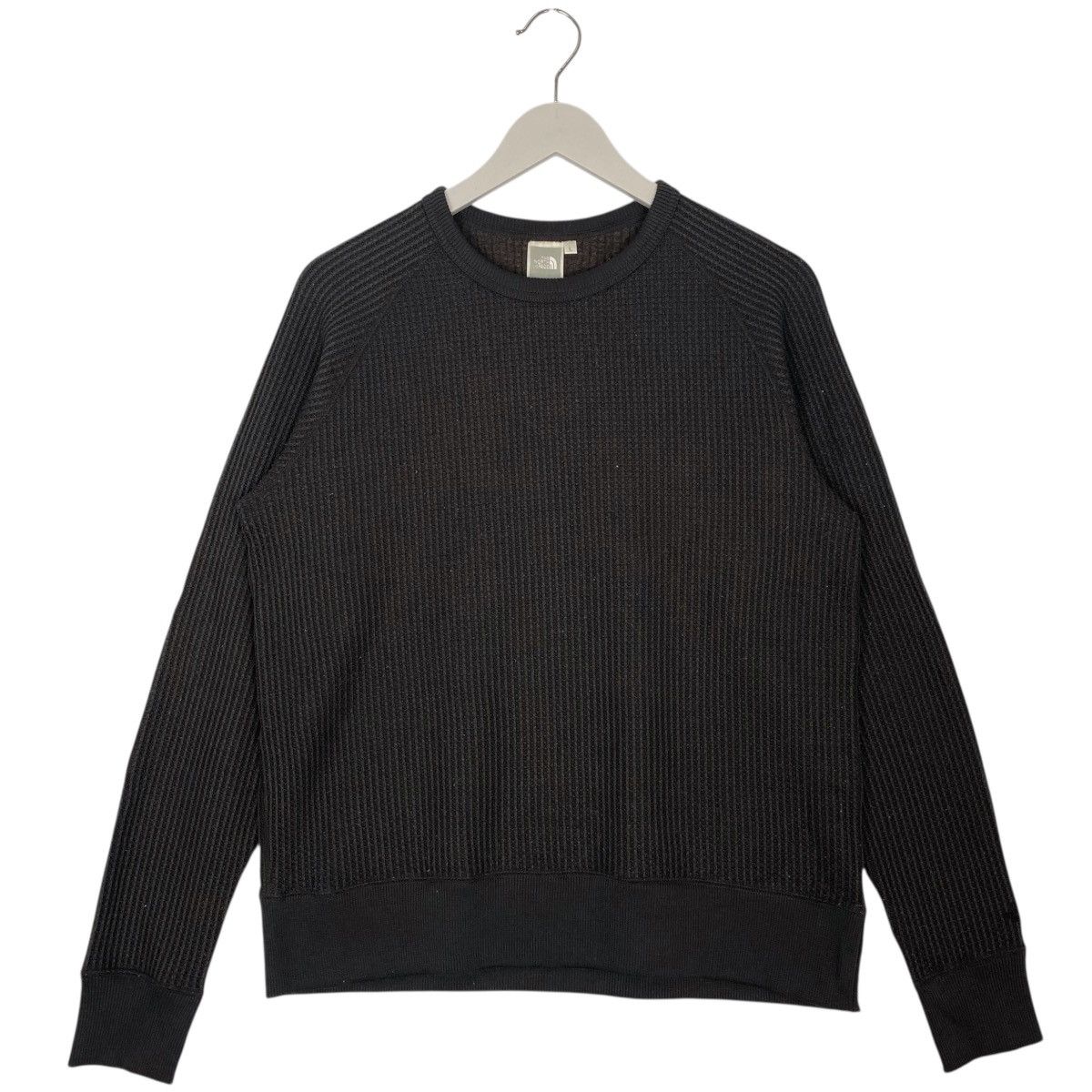 Other Vintage 90s The North Face Waffle Sweatshirt Crewneck Brown Size US L / EU 52-54 / 3 - 1 Thumbnail