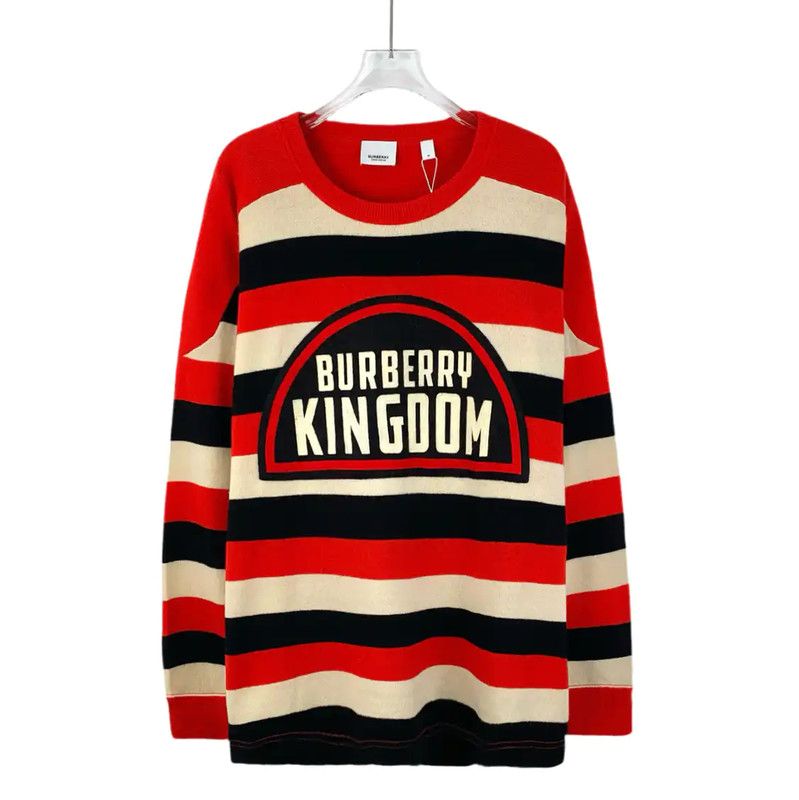 Burberry Burberry Colorblock Cashmere Knit Sweater Size M / US 6-8 / IT 42-44 - 1 Thumbnail