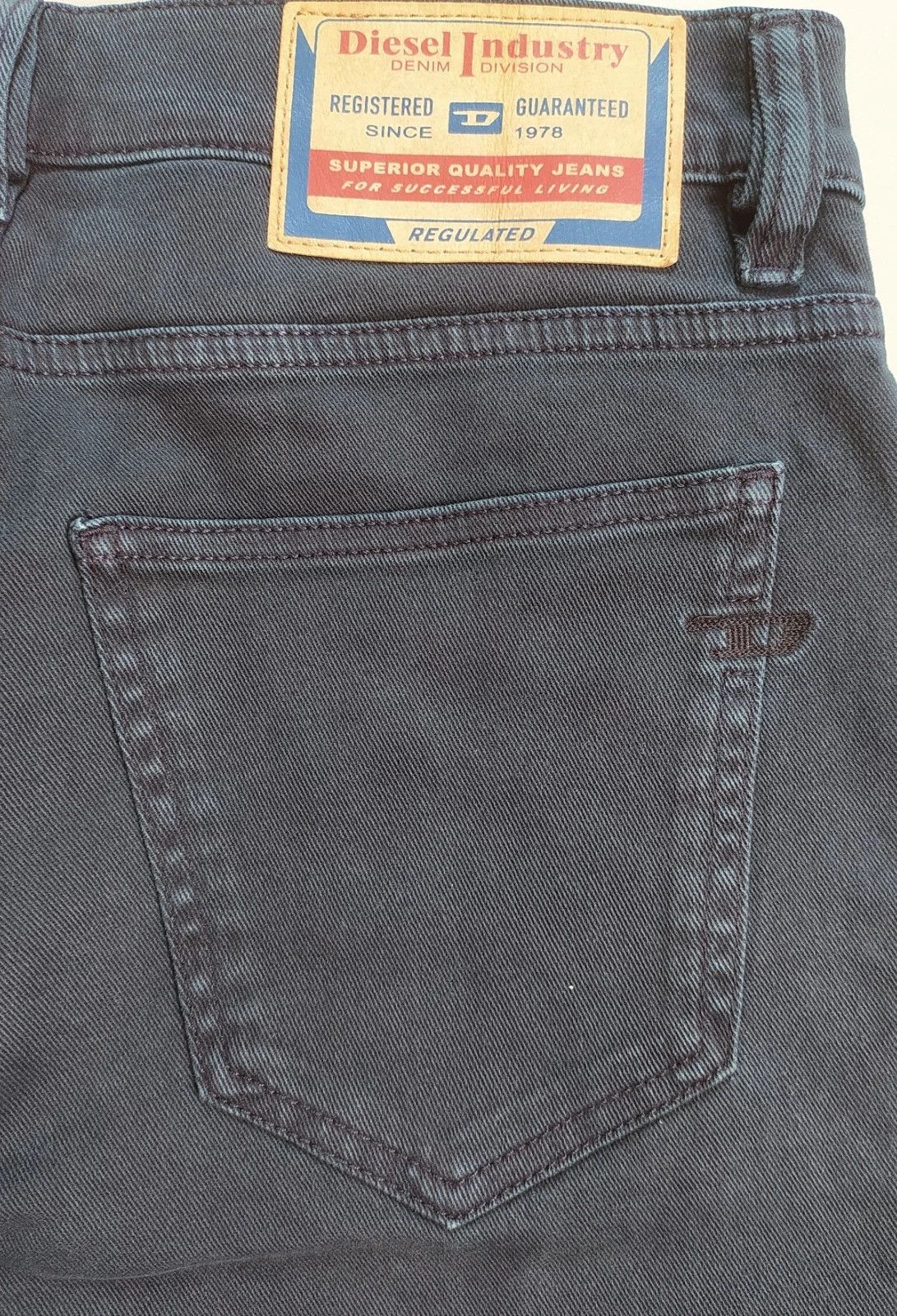 Diesel Diesel 2019 D-STRUKT L.34 MENS JEANS SLTP/9705 Size US 29 - 11 Thumbnail