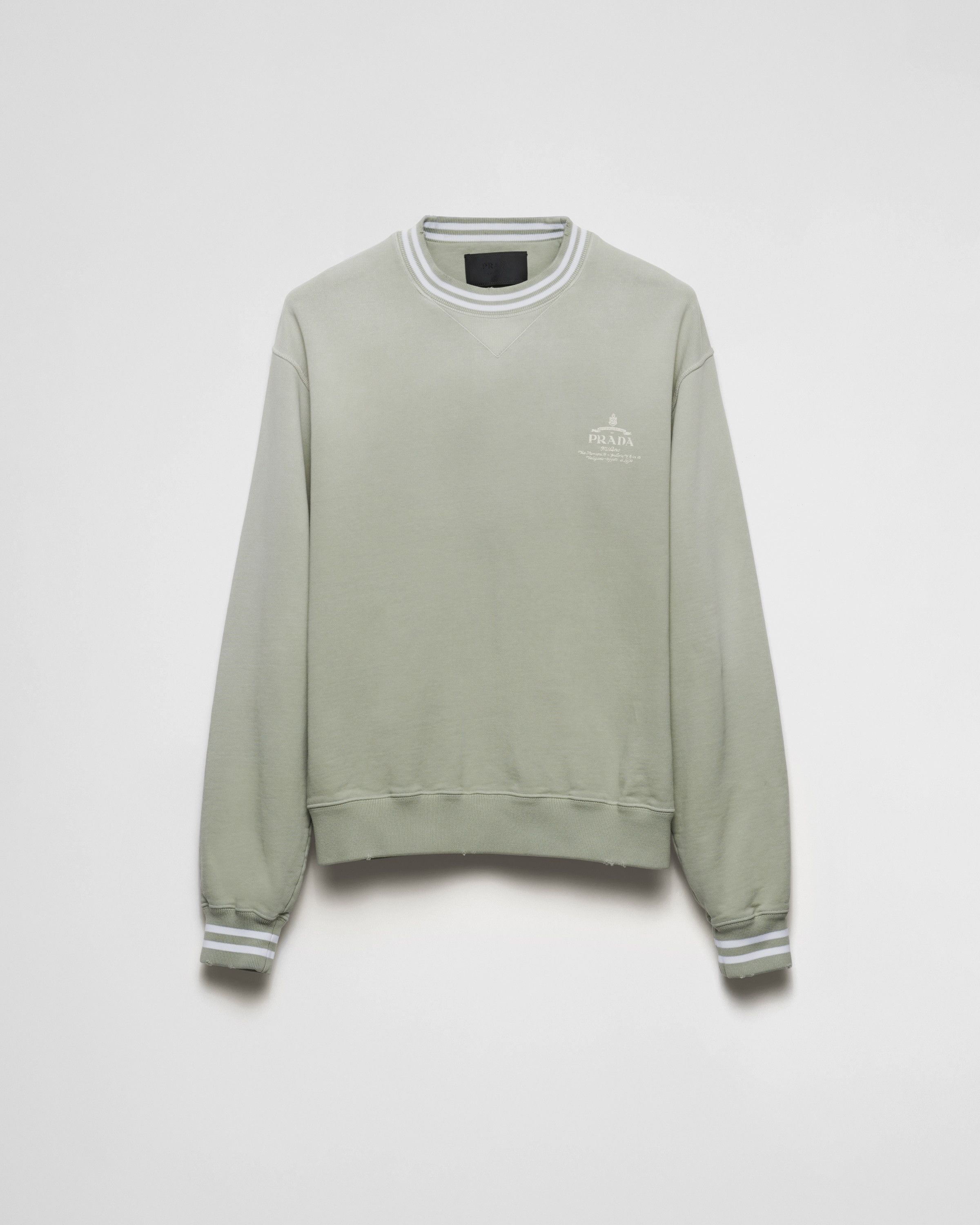 o1bcso1str1025 Sweatshirt in Light Green