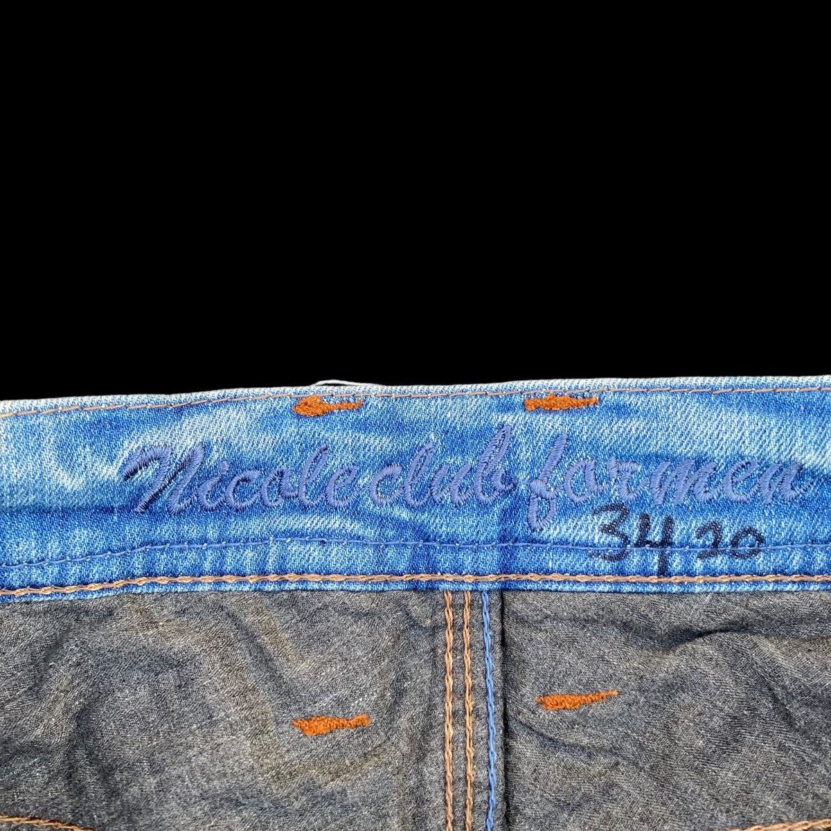 If Six Was Nine × Japanese Brand Flare Nicole Club For Men Blue Stone Zip Denim Jeans Size US 32 / EU 48 - 14 Thumbnail