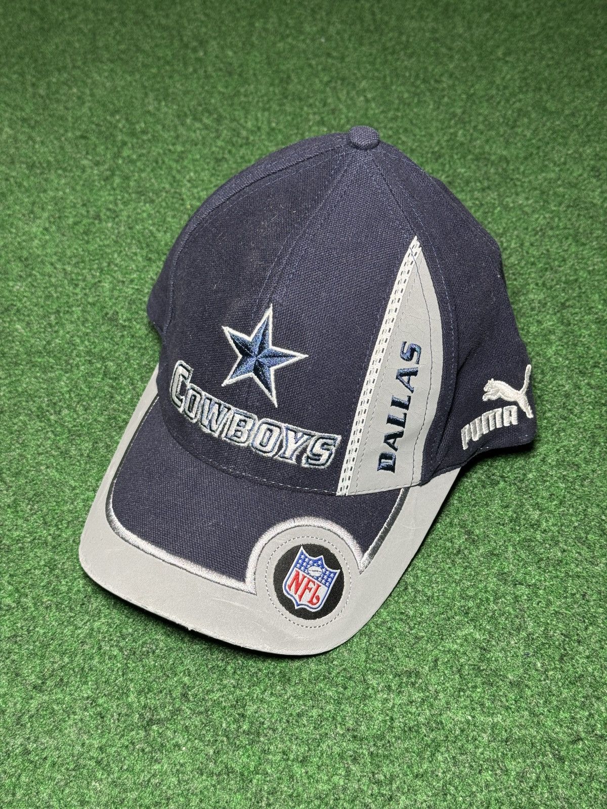 Puma Vintage 90s Dallas Cowboys Puma NFL Pro Line Strapback Hat Size ONE SIZE - 1 Thumbnail