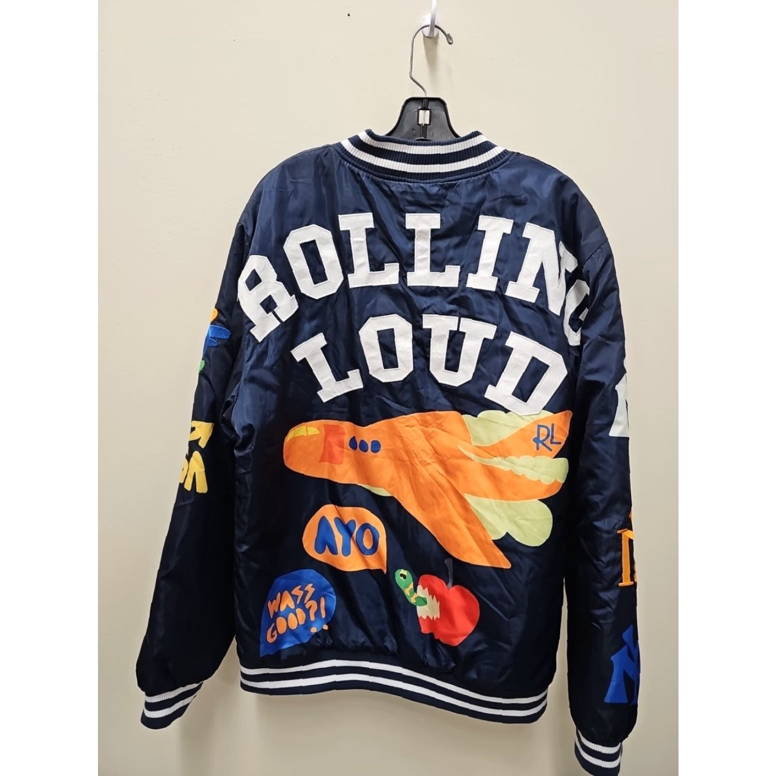 Travis Scott VINTAGE Travis Scott Baseball Outfit/Set Hoodie Blue L Men Regular Long Sleeve Zip Neck Round Neck Embroidered Logo Suspension Size US L / EU 52-54 / 3 - 5 Thumbnail