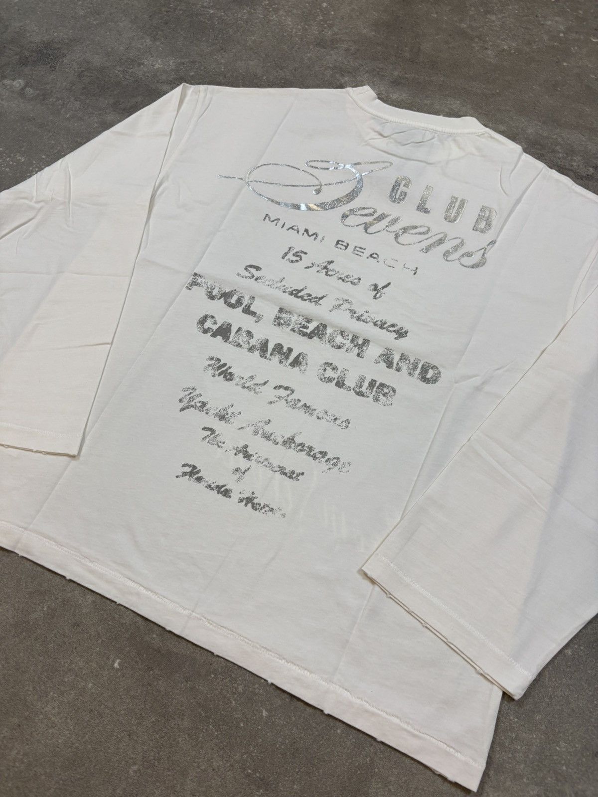 TRIPLE SEVENS Triple Sevens Room Service Long Sleeve, White Size US XXL / EU 58 / 5 - 7 Thumbnail