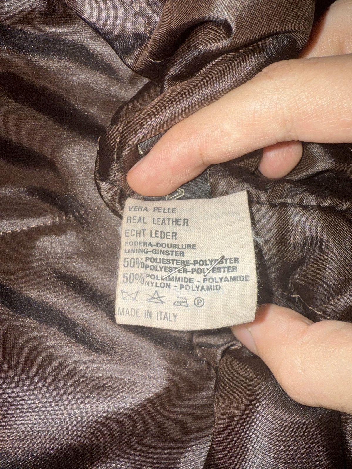 Other Vintage Leather Jacket – Italian Florence’s Leather Size US L / EU 52-54 / 3 - 11 Thumbnail