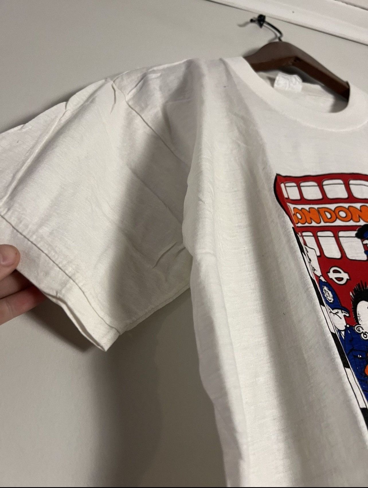 Band Tees × Levi's Vintage Clothing × Vintage 70s/80s Punk 🇬🇧London🇬🇧 Memorabelia tee Size US M / EU 48-50 / 2 - 4 Thumbnail