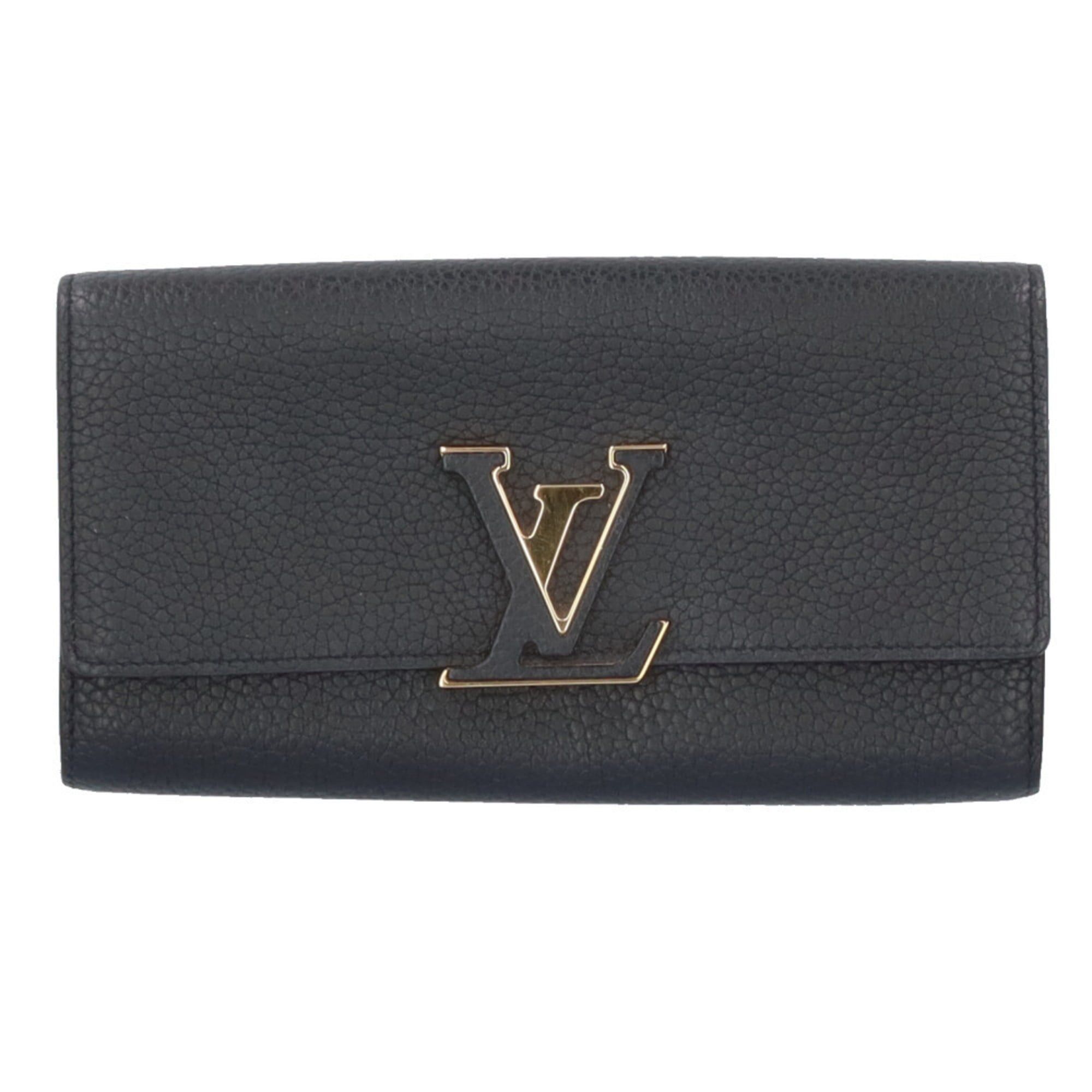 Louis Vuitton Pre-owned Louis Vuitton Portefeuille Capucines Taurillon Leather Long Wallet, M61248, Women's Size ONE SIZE - 1 Thumbnail