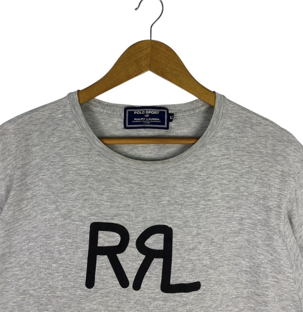 Polo Ralph Lauren Rare🔥Vintage Polo RRL Shirt Big Logo Spell Out Size US L / EU 52-54 / 3 - 3 Thumbnail