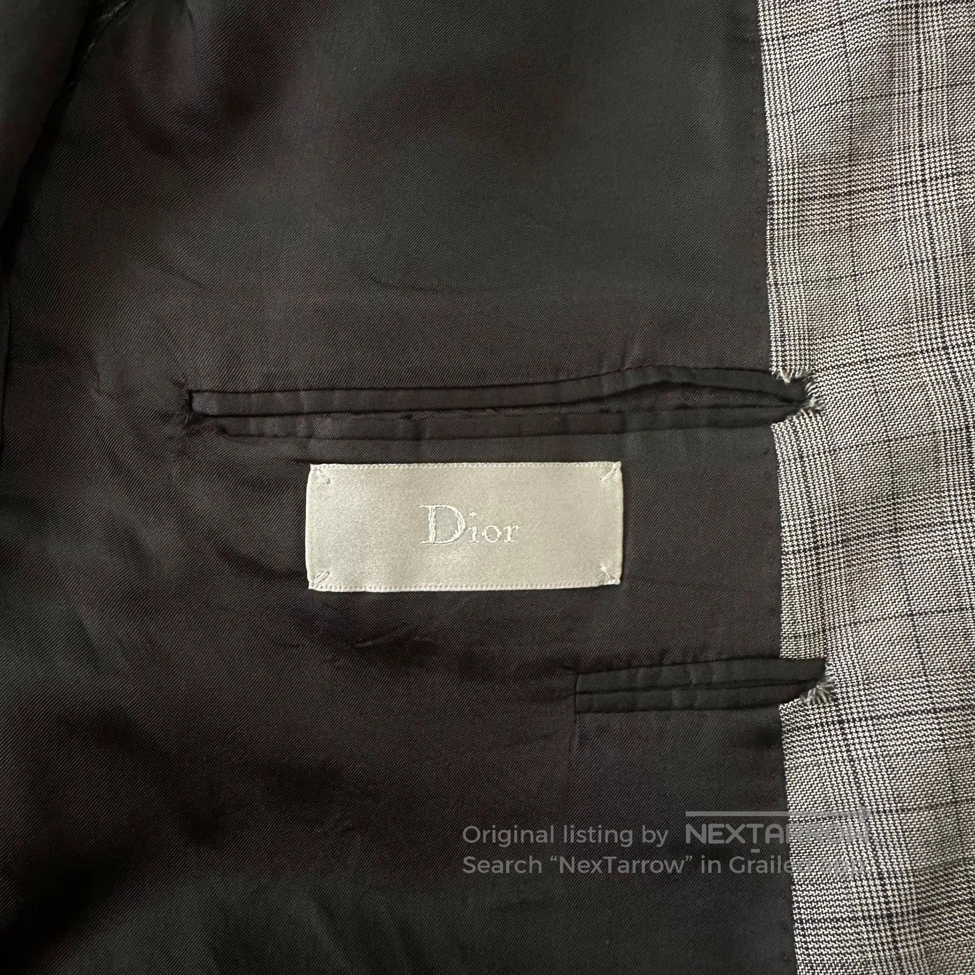 Dior Dior Prince of Wales Check Suit. Size US XL / EU 56 / 4 - 5 Thumbnail