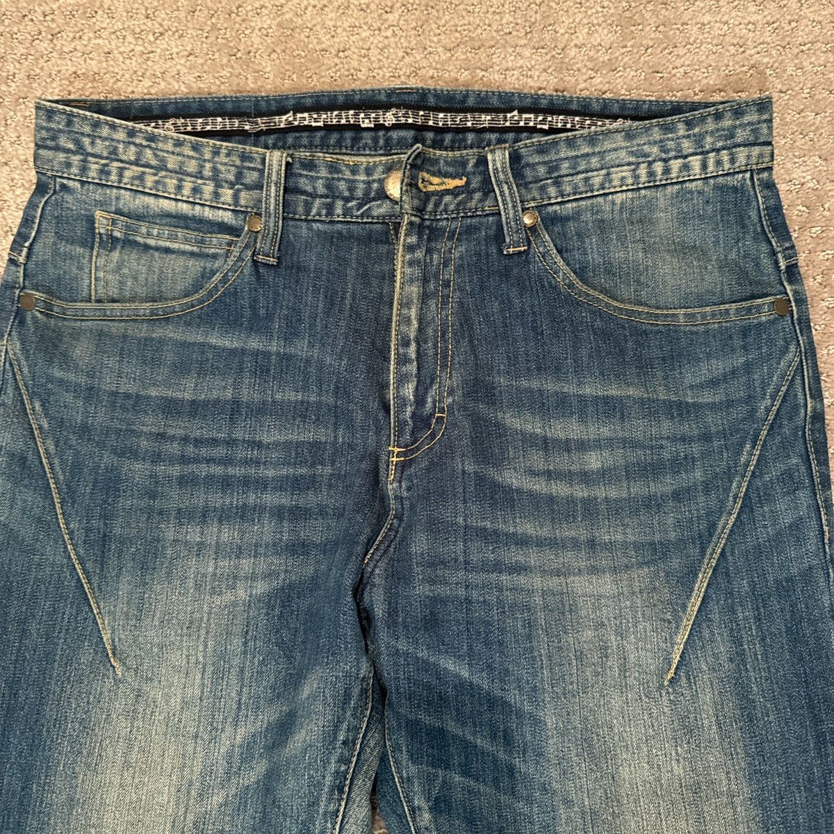 Number (N)ine Number (N)ine Music Staff Denim Size US 31 - 2 Thumbnail