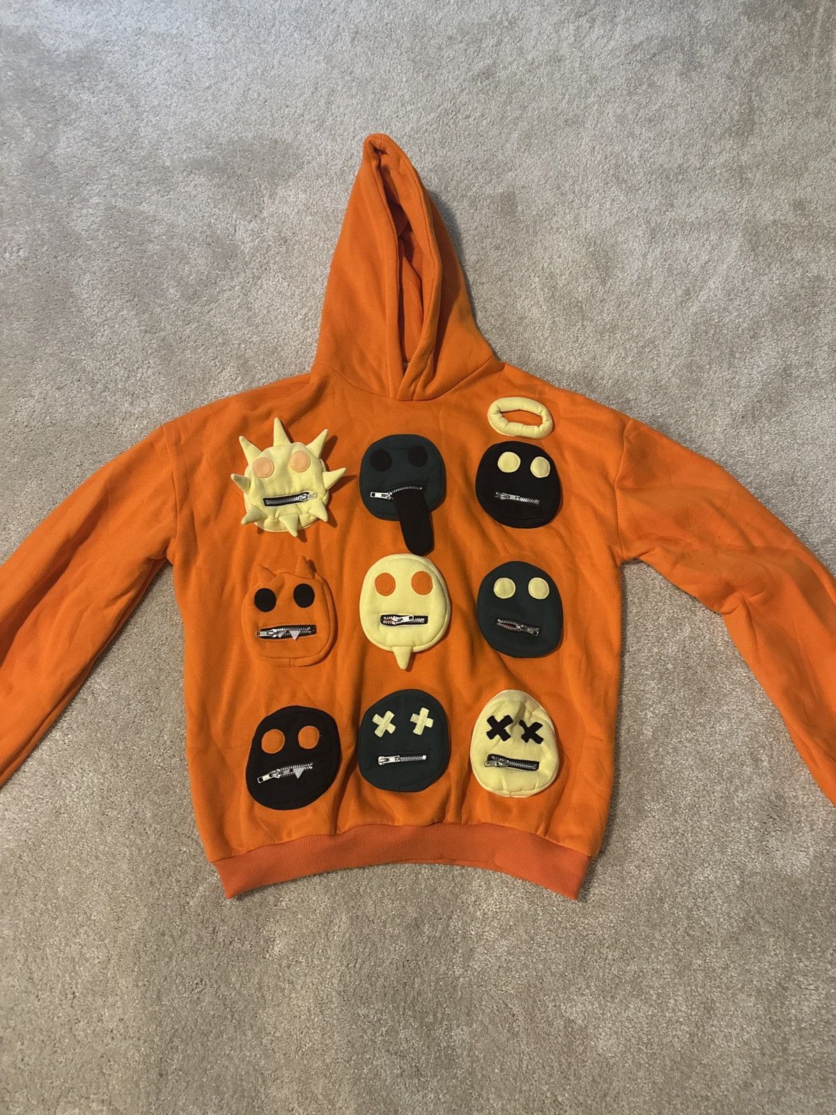 Other Syckli Edward Skeletrix Schizophrenia Multi Faced Hoodie Size US M / EU 48-50 / 2 - 1 Thumbnail
