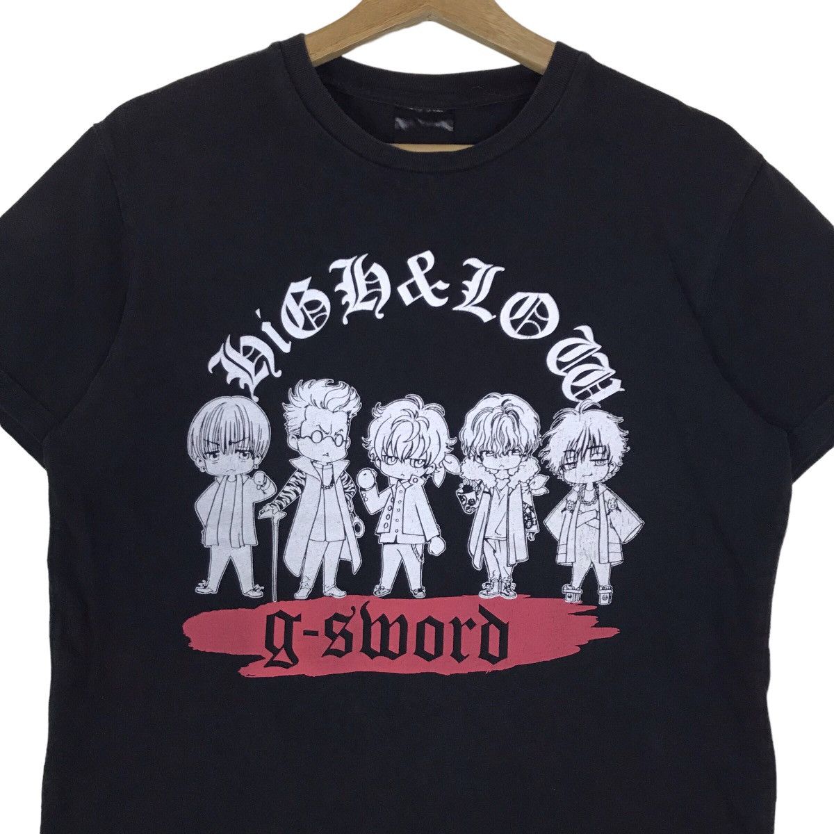 HAL Studios High & Low G Sword Anime Tee Shirt Size US L / EU 52-54 / 3 - 2 Thumbnail